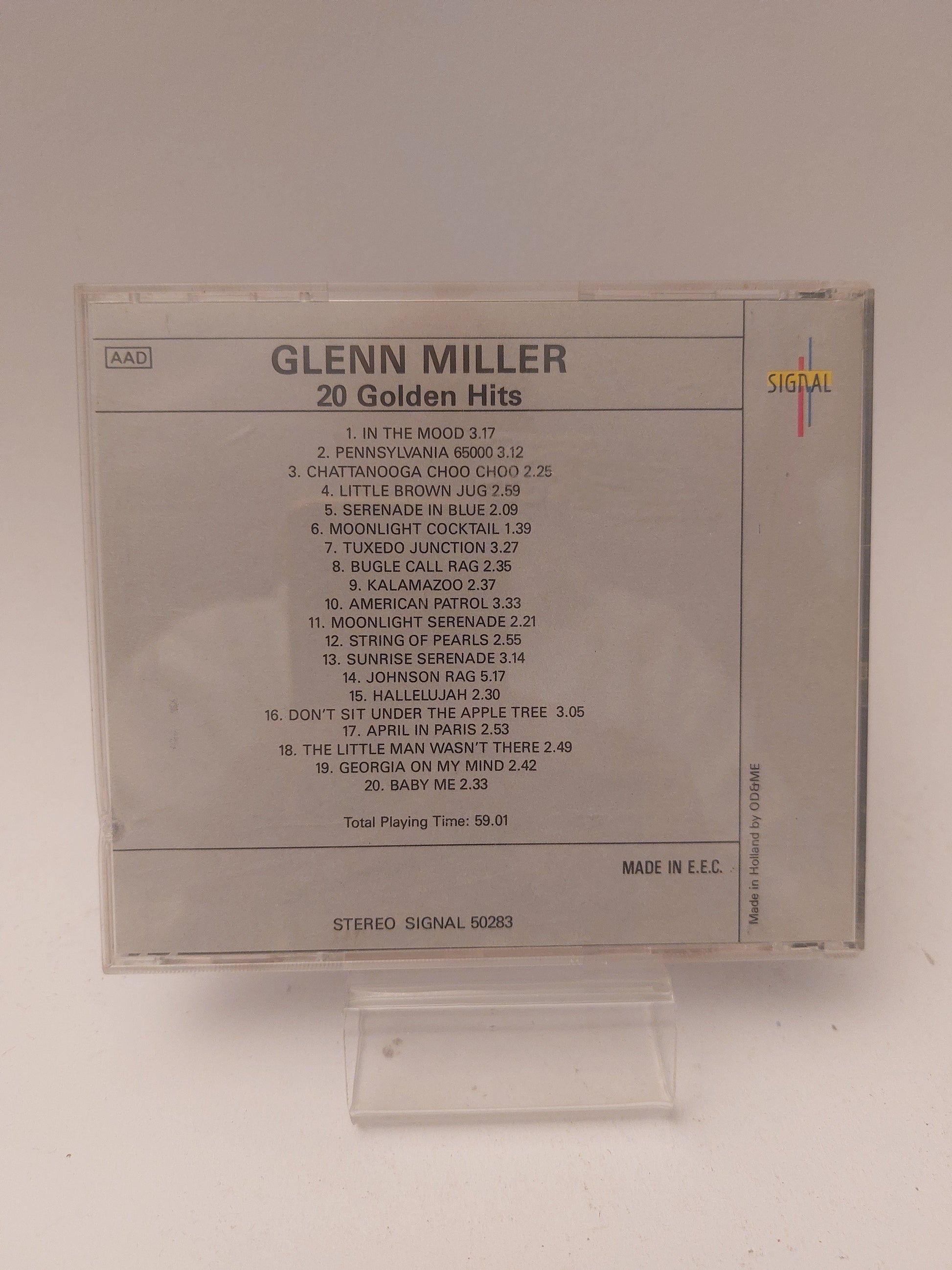Glenn Miller: 20 Golden Hits CD - Cd