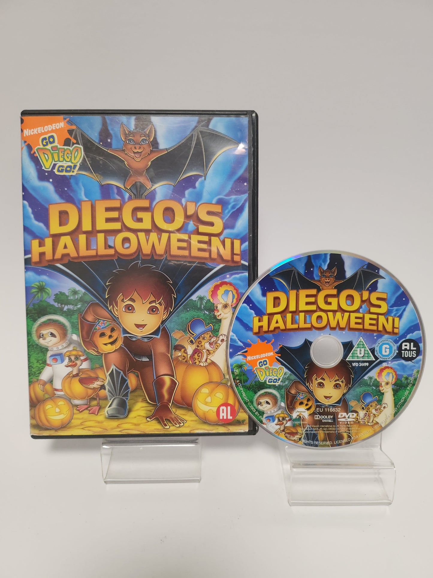 Go Diego Go: Diego’s Halloween DVD Kids - Dvd kids