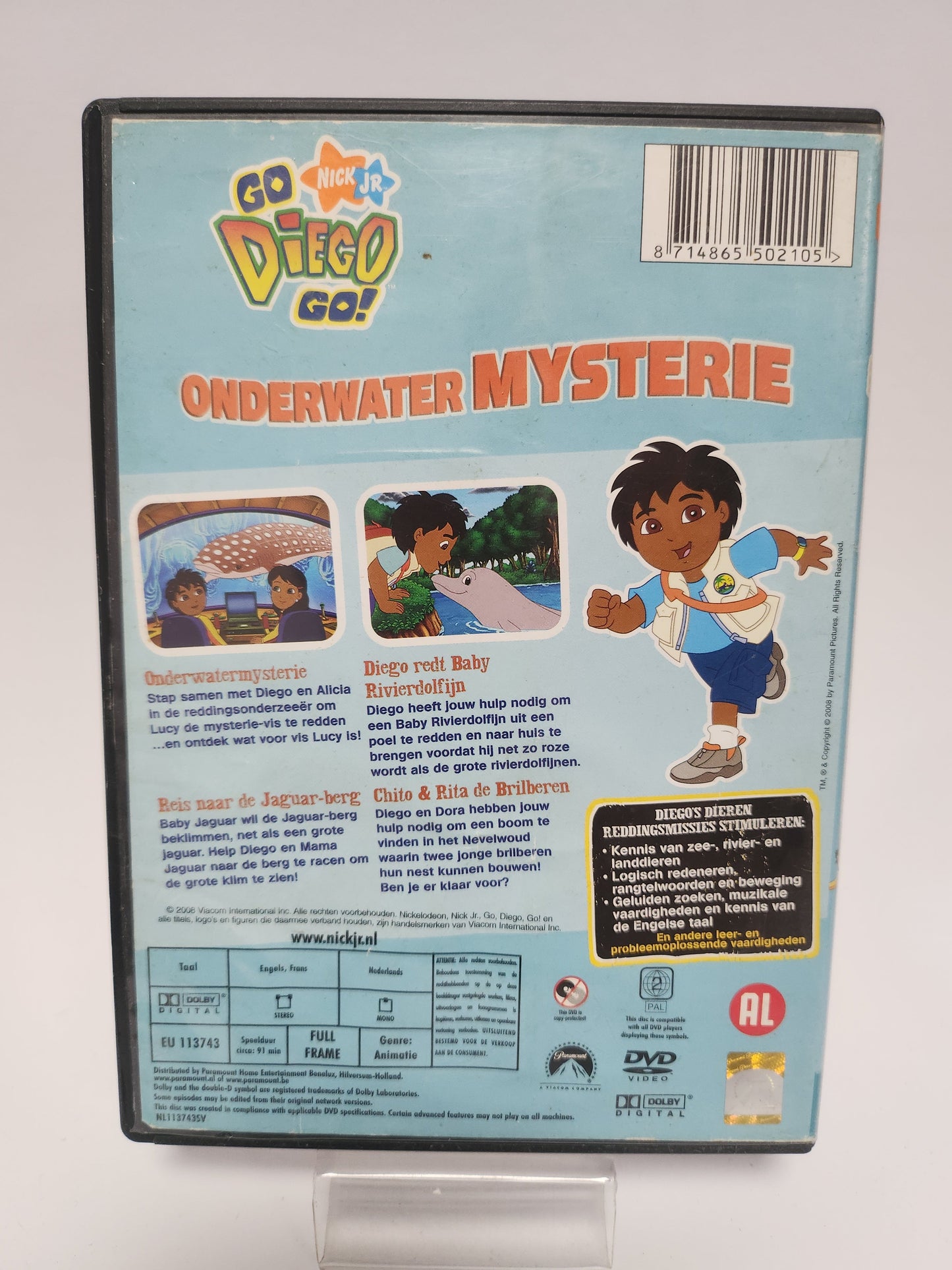 Go Diego Go: Onderwater Mysterie DVD Kids - Dvd kids