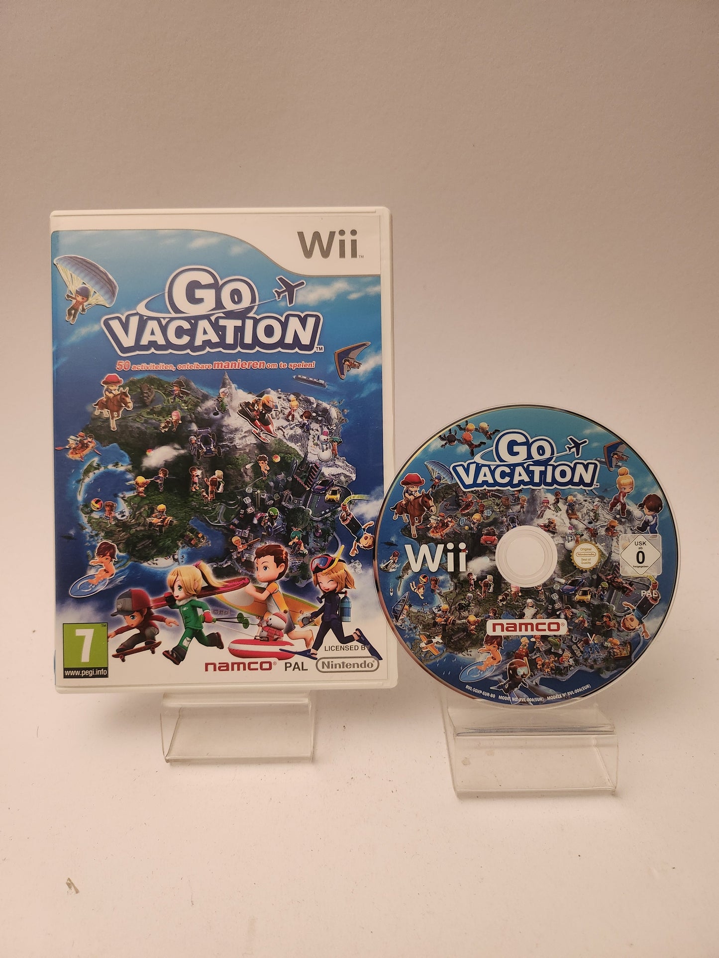 Go Vacation (No Book) Nintendo Wii - Nintendo Wii Games