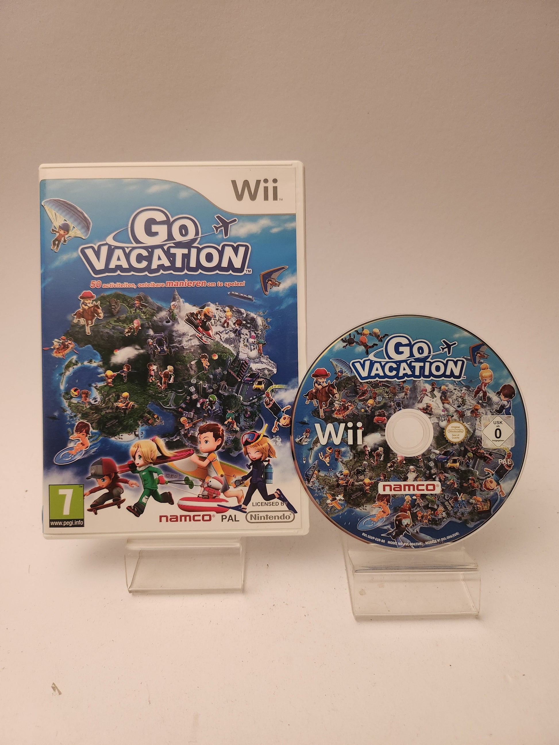 Go Vacation (No Book) Nintendo Wii - Nintendo Wii Games
