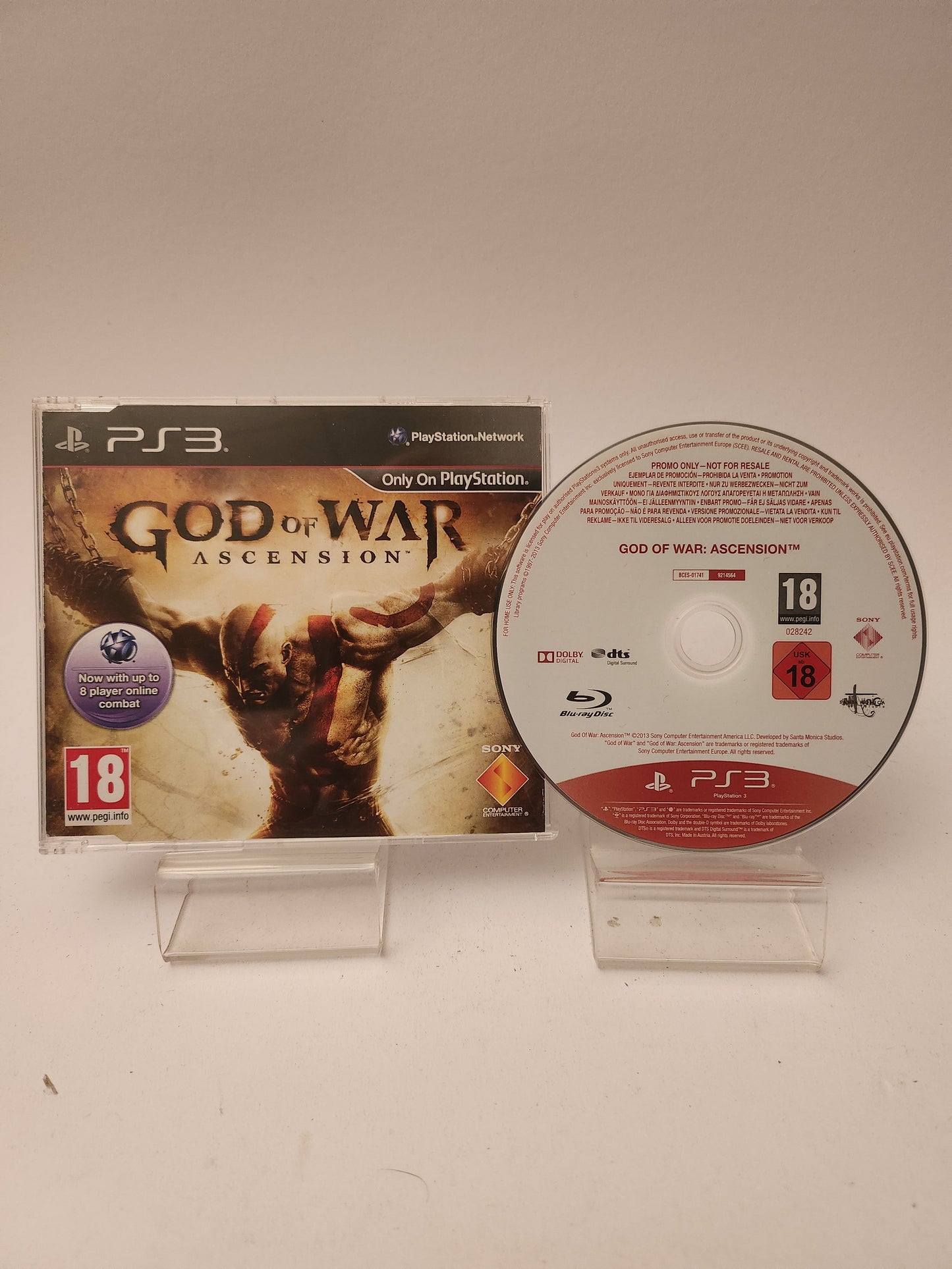 God of War Ascension Promo Disc Playstation 3 - playstation 3 Games