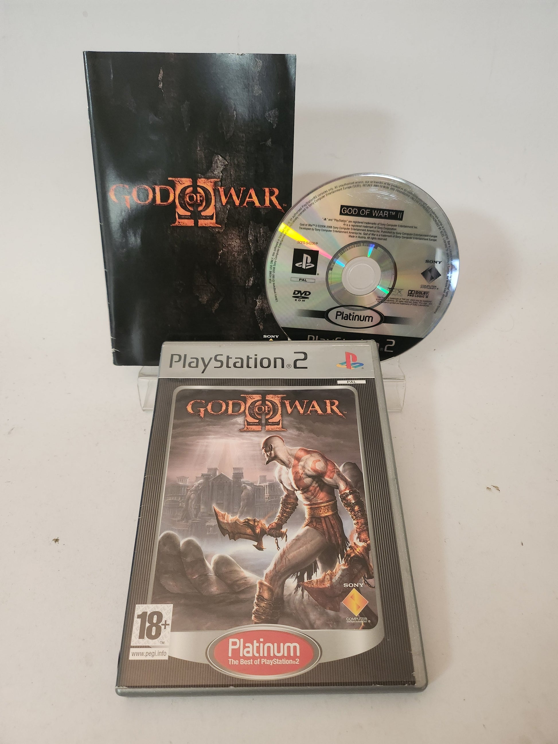 God of War II Platinum Playstation 2 - Playstation 2 Games
