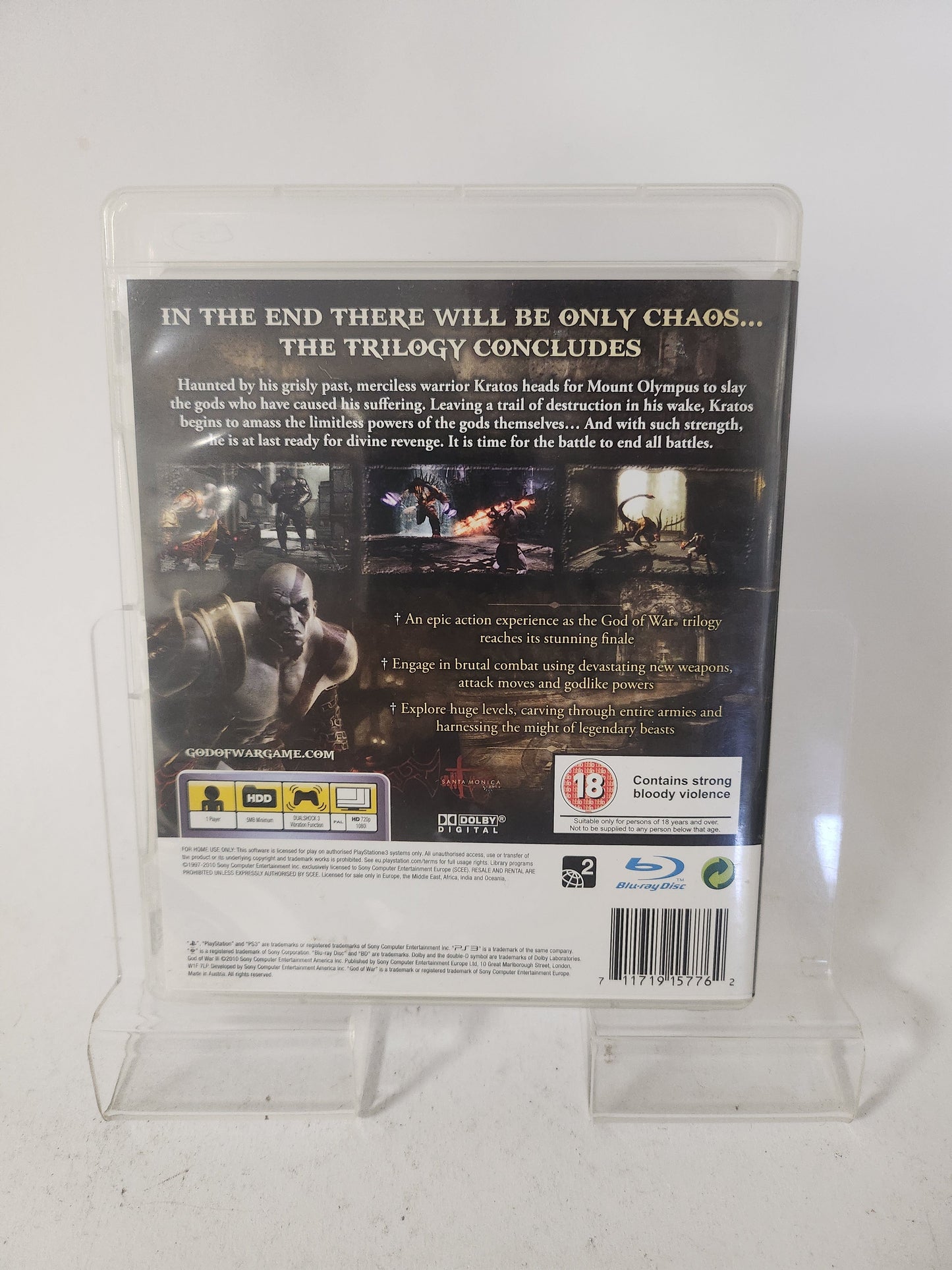 God of War III Playstation 3 - playstation 3 Games