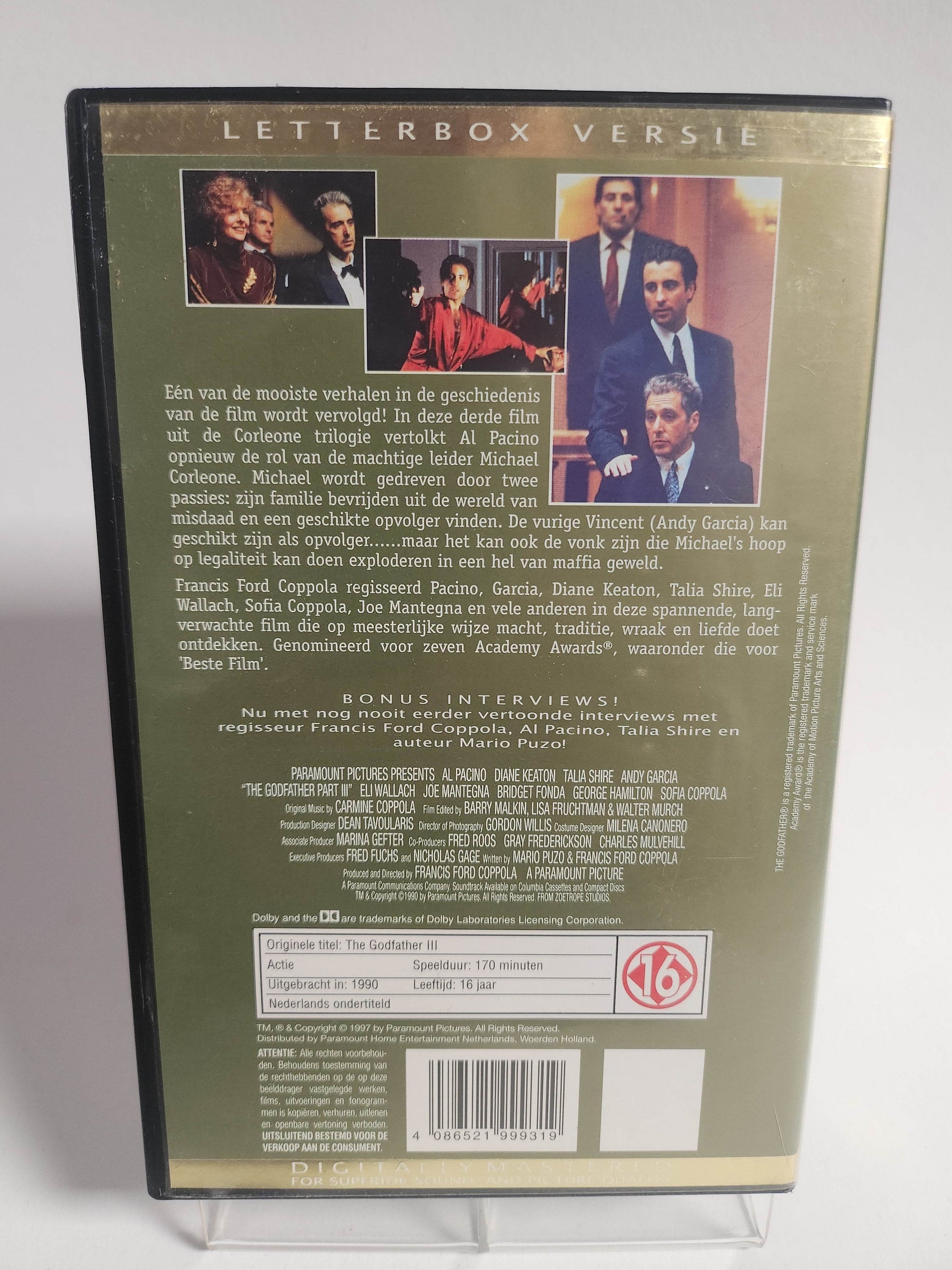 Godfather Part III VHS - Feniks Gameshop