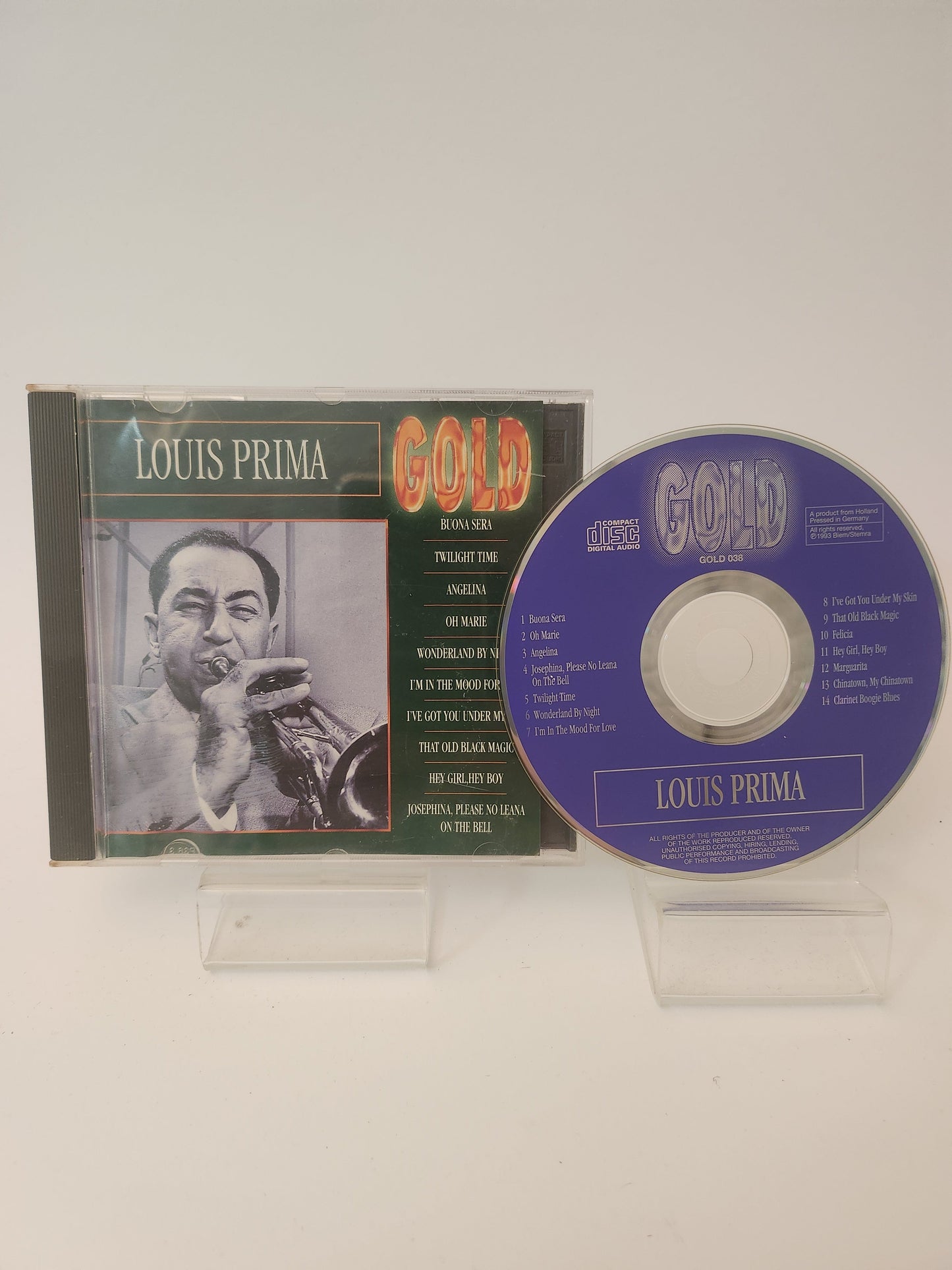 Gold: Louis Prima CD - Cd