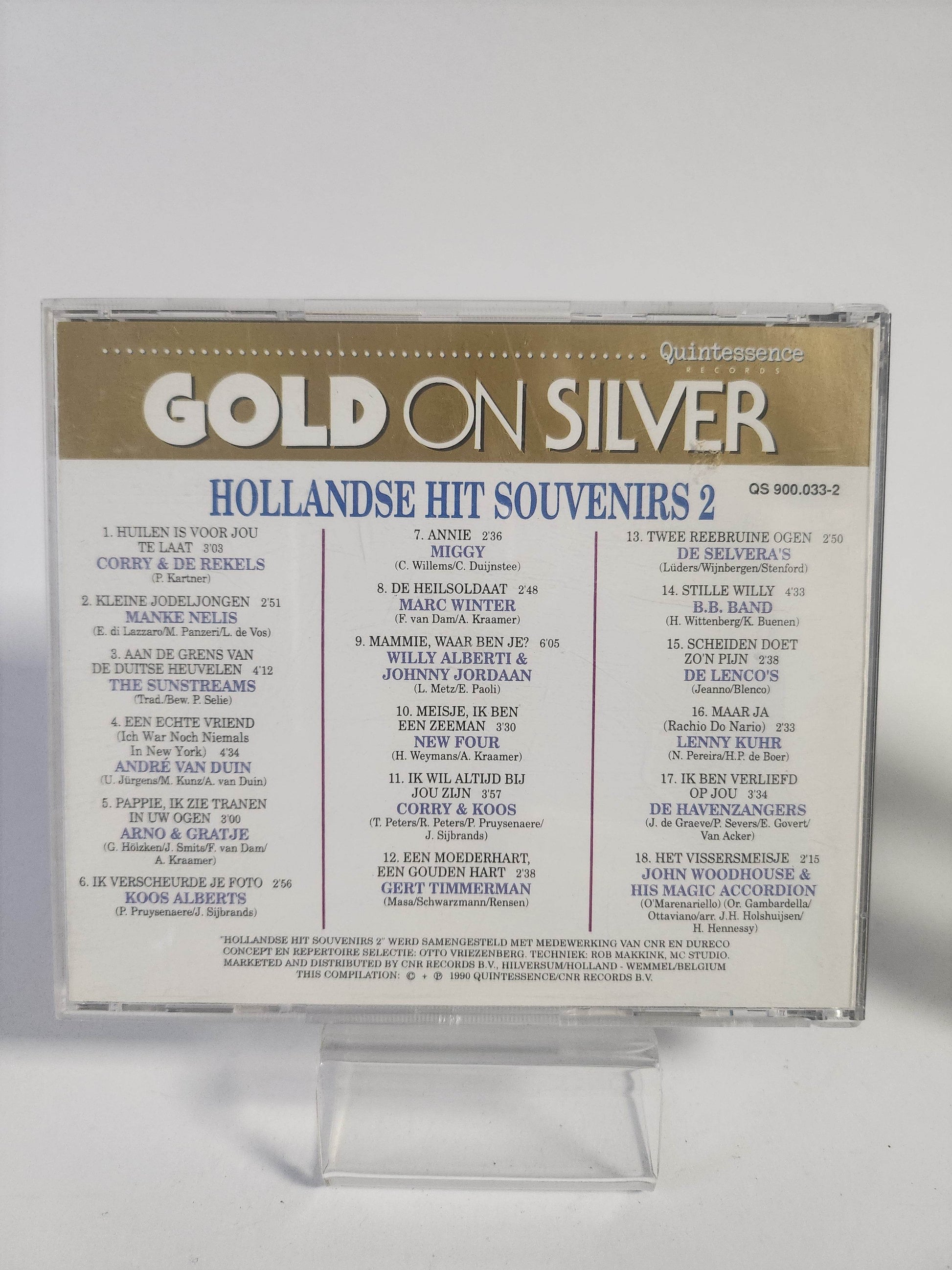 Gold on Silver: Hollandse Hit Souvenirs 2 CD - Feniks Gameshop
