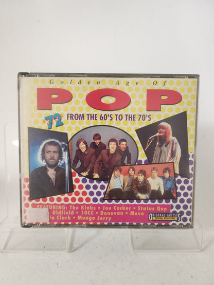 Golden Age of Pop: from the 60’s to the 70’s CD Box - Cd