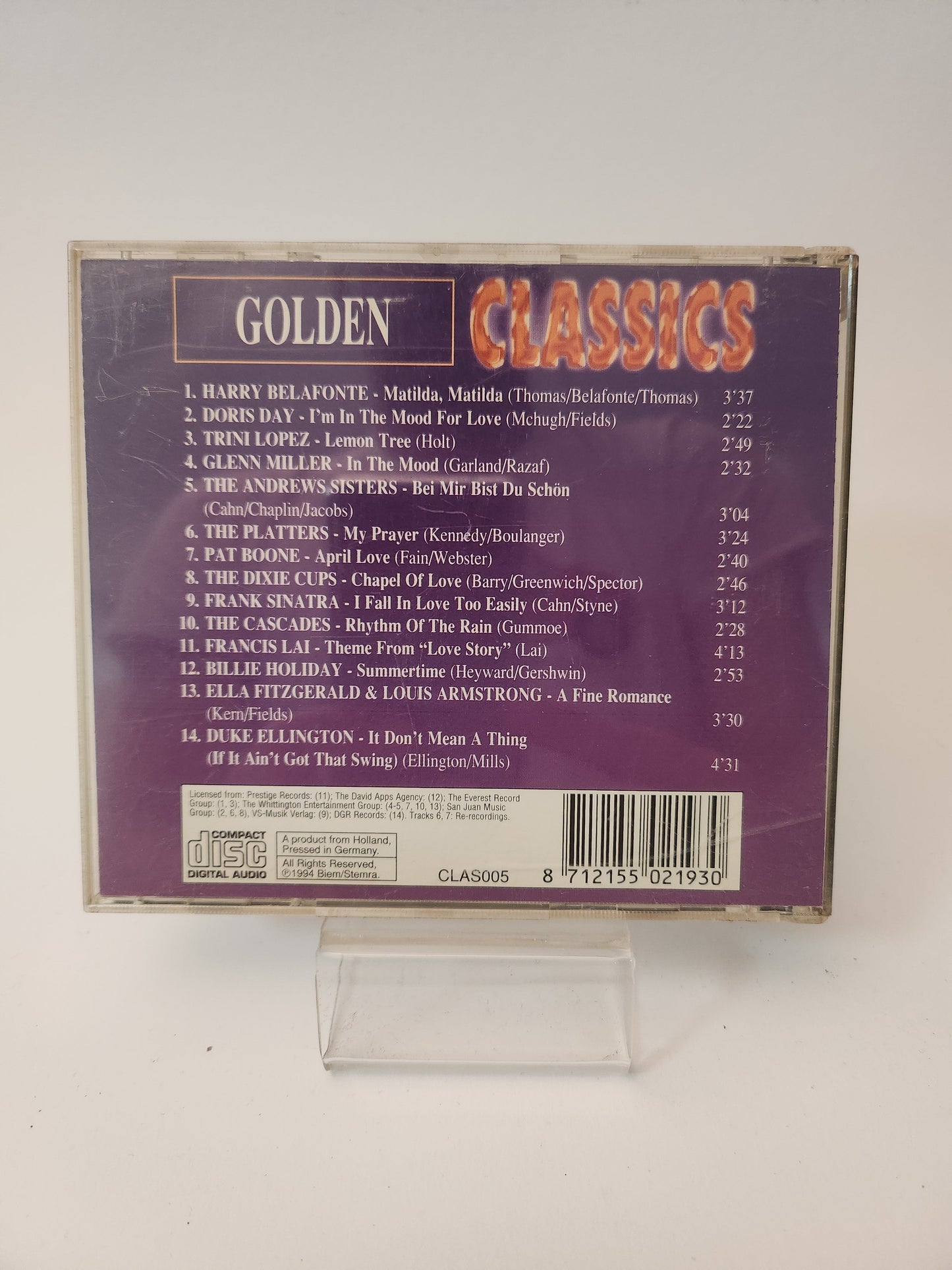 Golden Classics CD - Cd