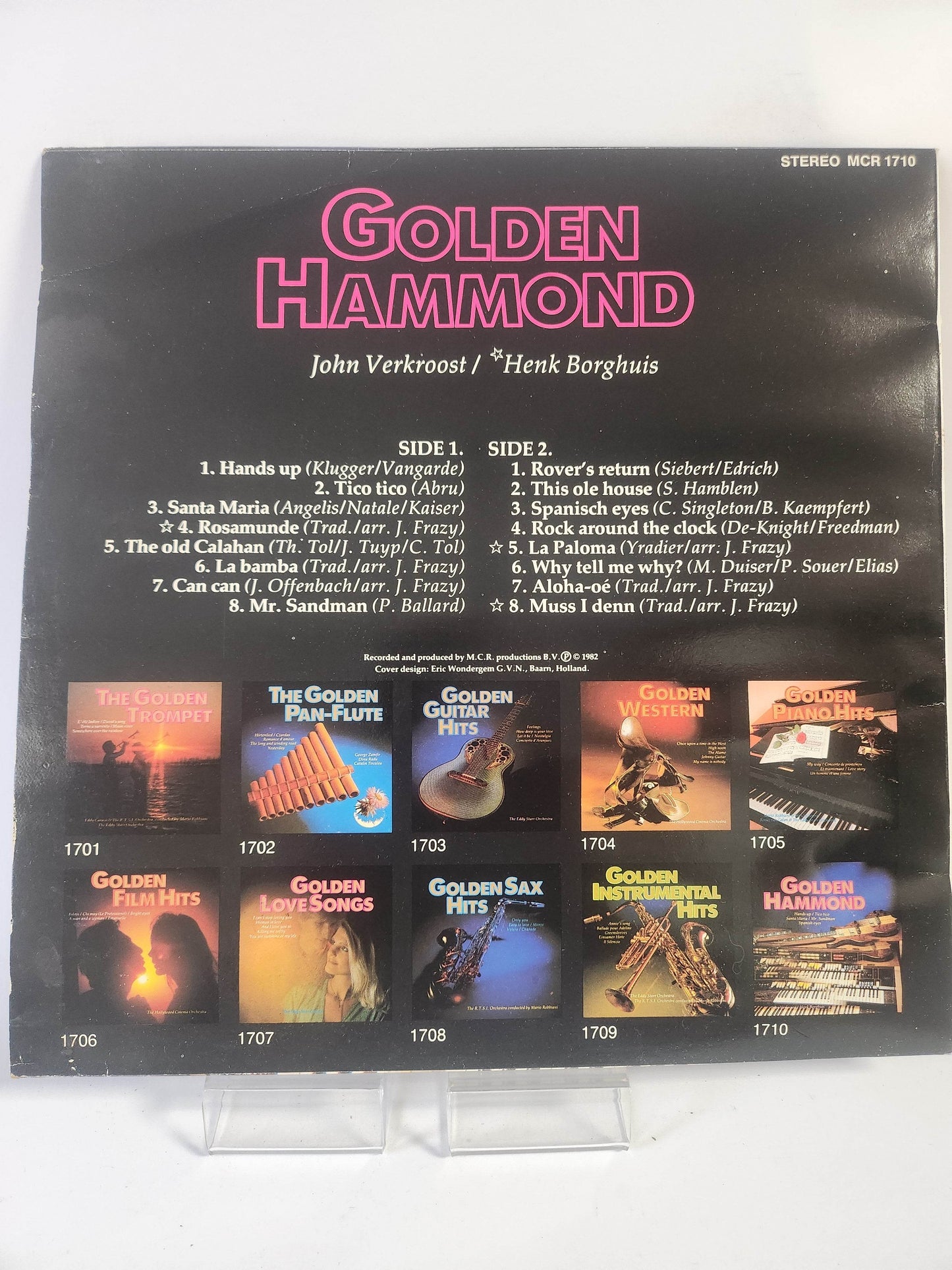 Golden Hammond LP Vinyl - Feniks Gameshop