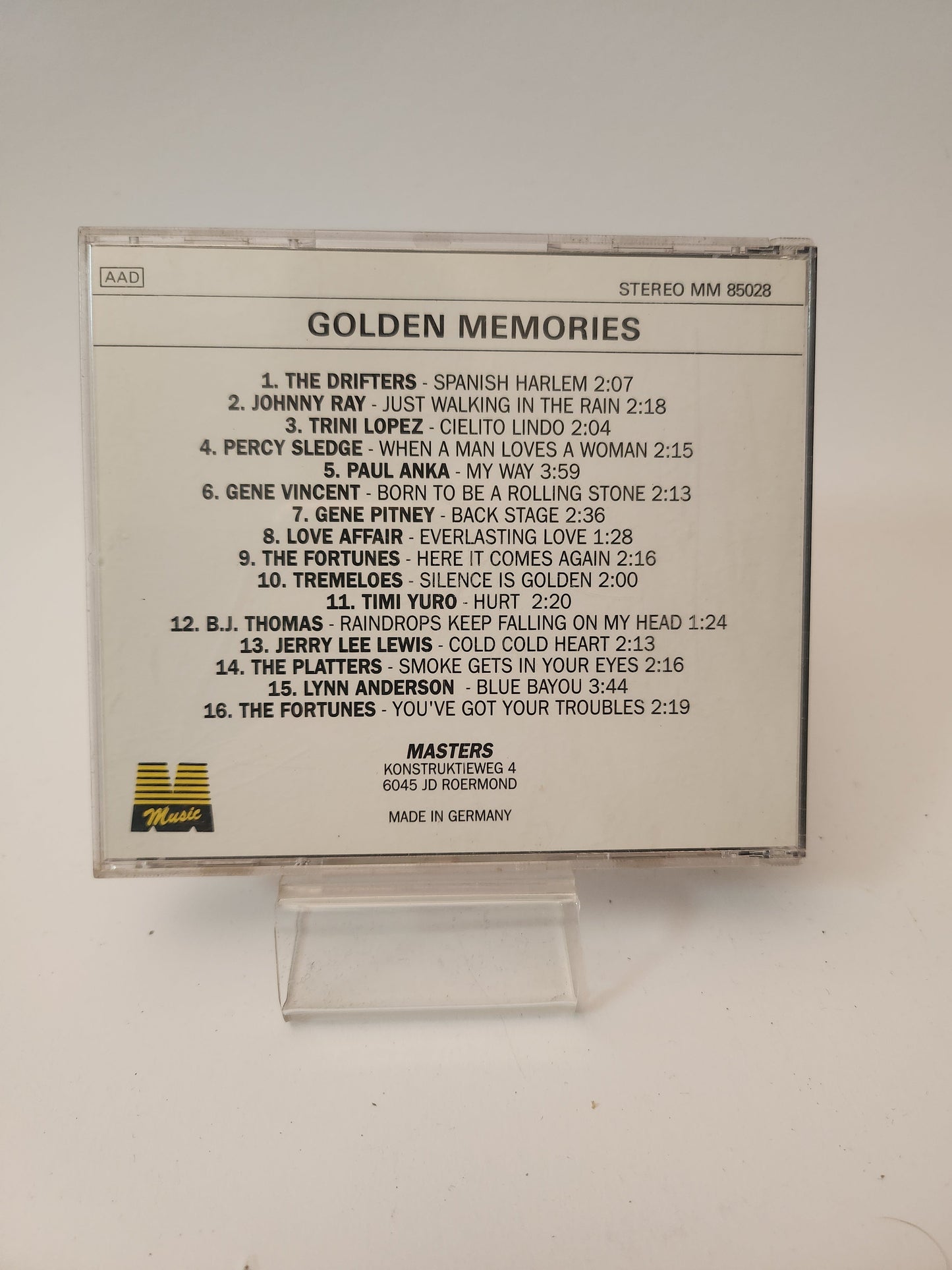 Golden Memories CD - Cd