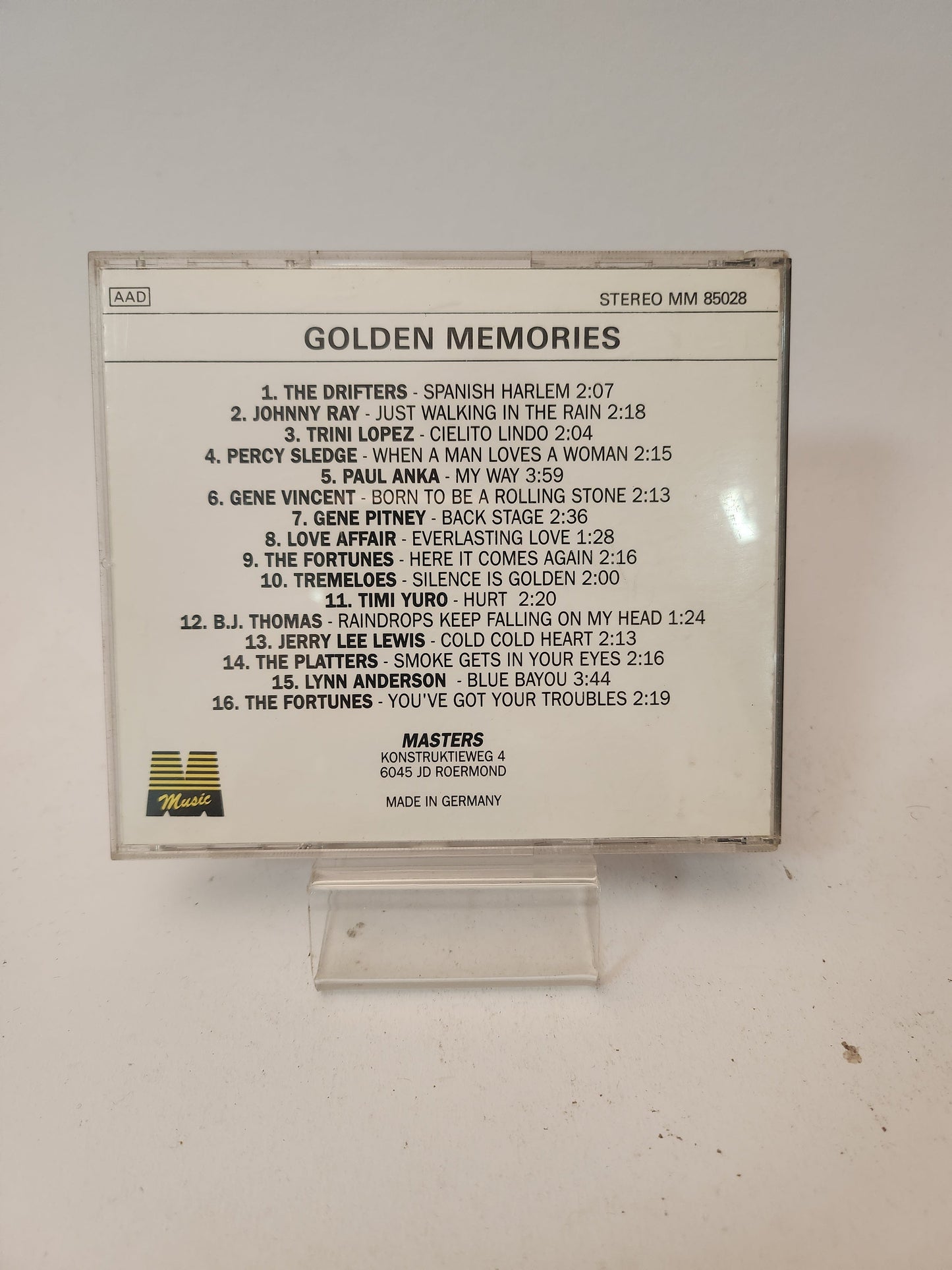 Golden Memories CD - Cd