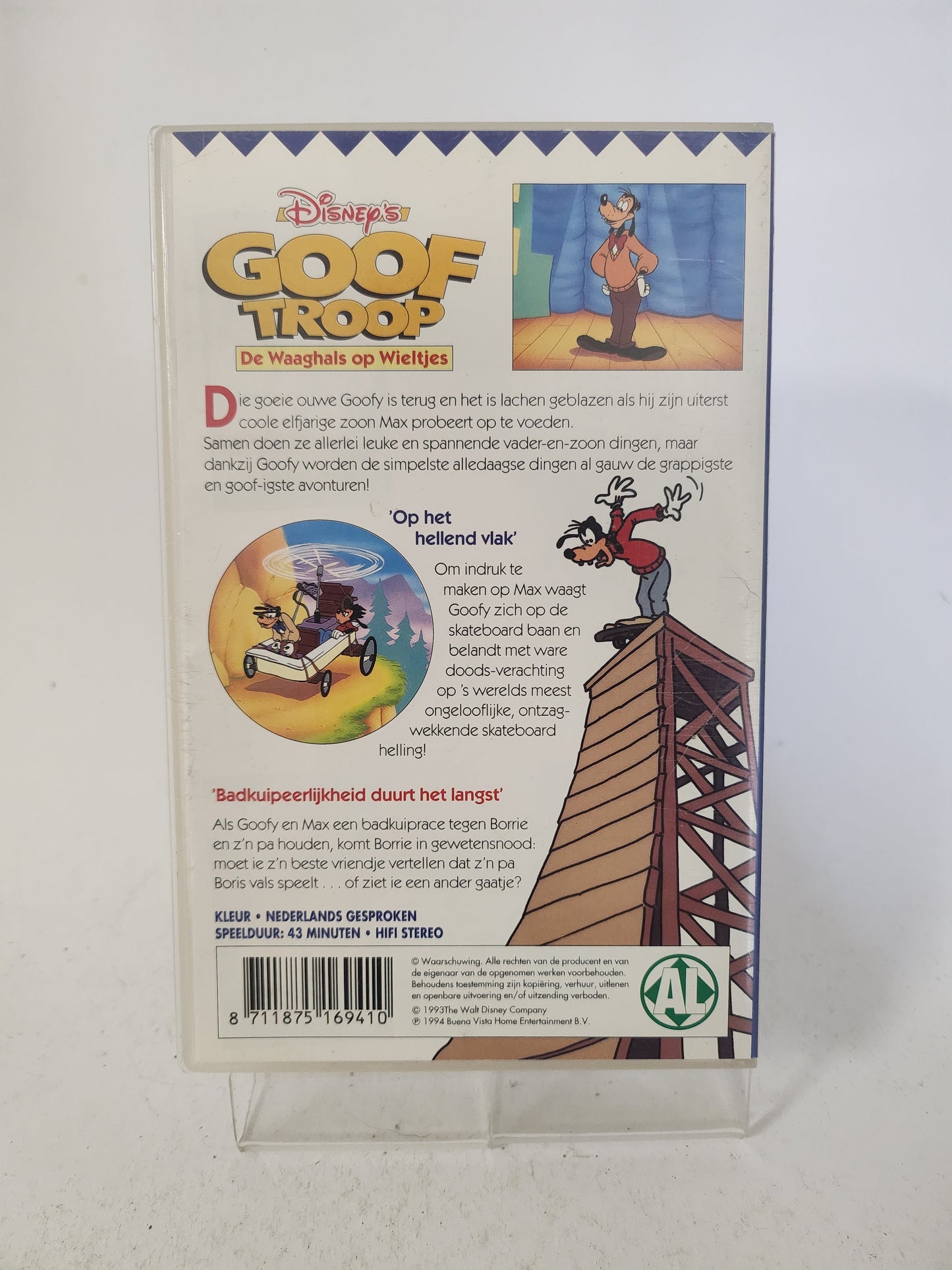 Goof Troop: de Waaghals op Wieltjes VHS Kids - VHS Kids
