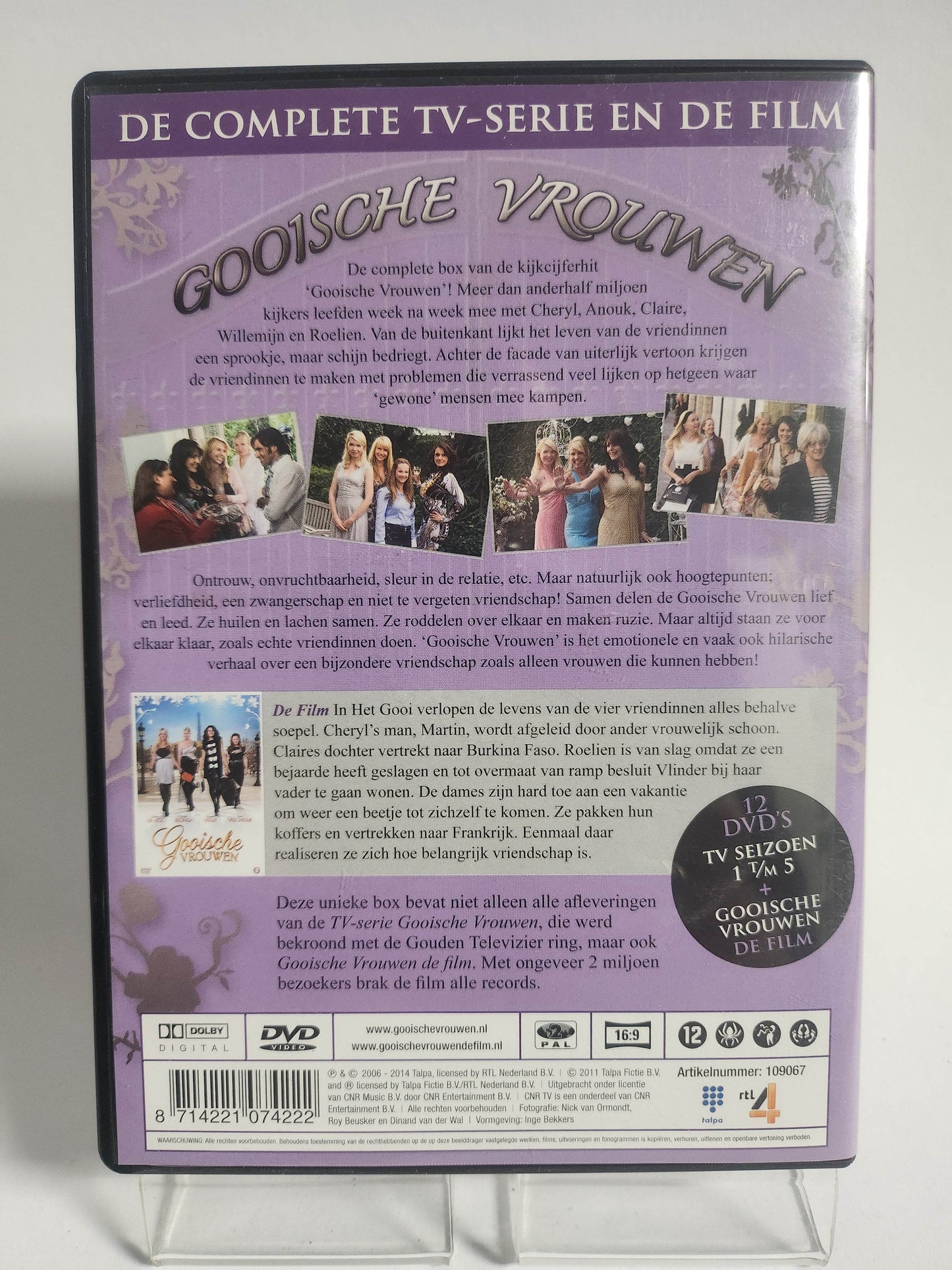 Gooische Vrouwen Seizoen 1 tm 5 + Film 12 Box DVD - Feniks Gameshop