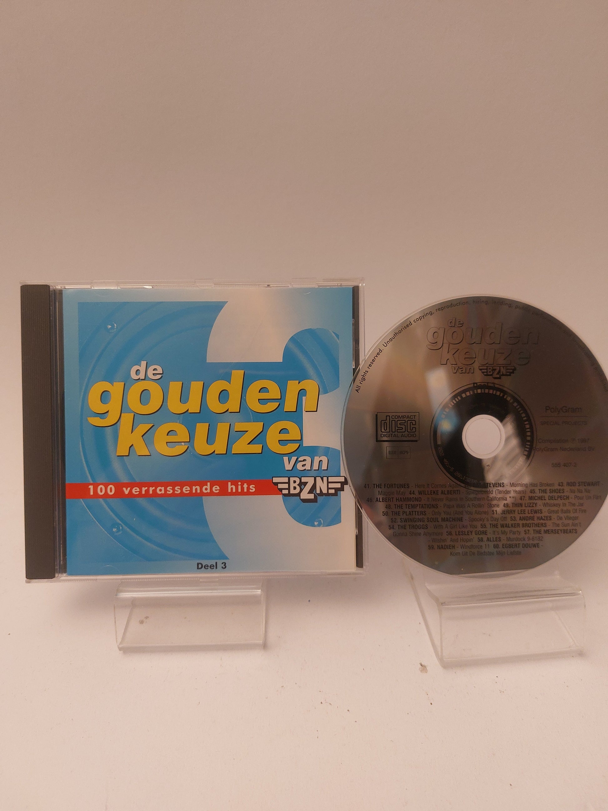 Gouden Keuze van BZN Deel 3 CD - Cd