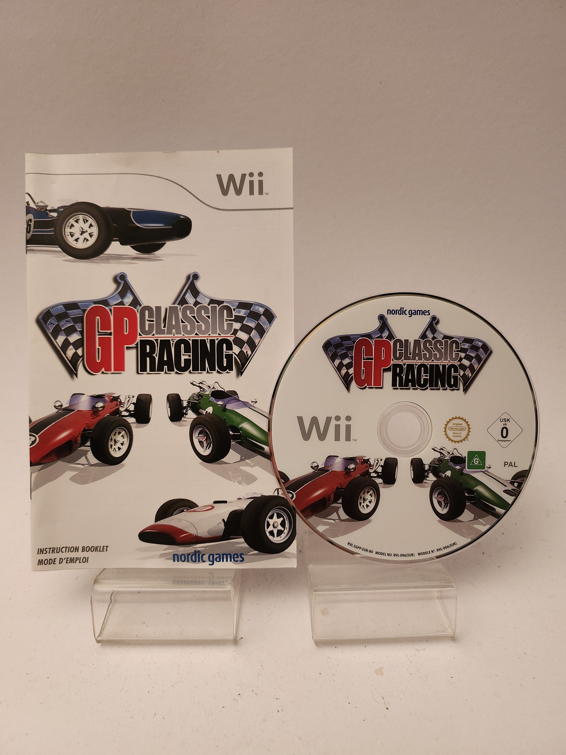 Gp Classic Racing Nintendo Wii - Nintendo Wii Games