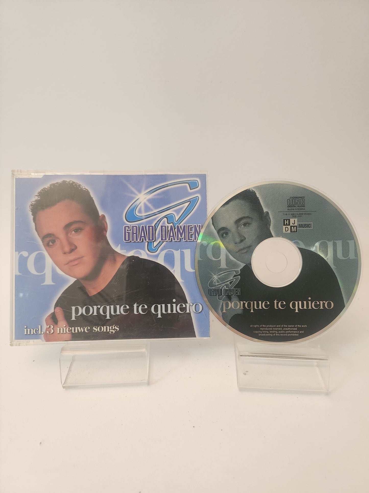 Grad Damen: Porque te Quiero CD Single - CD Single