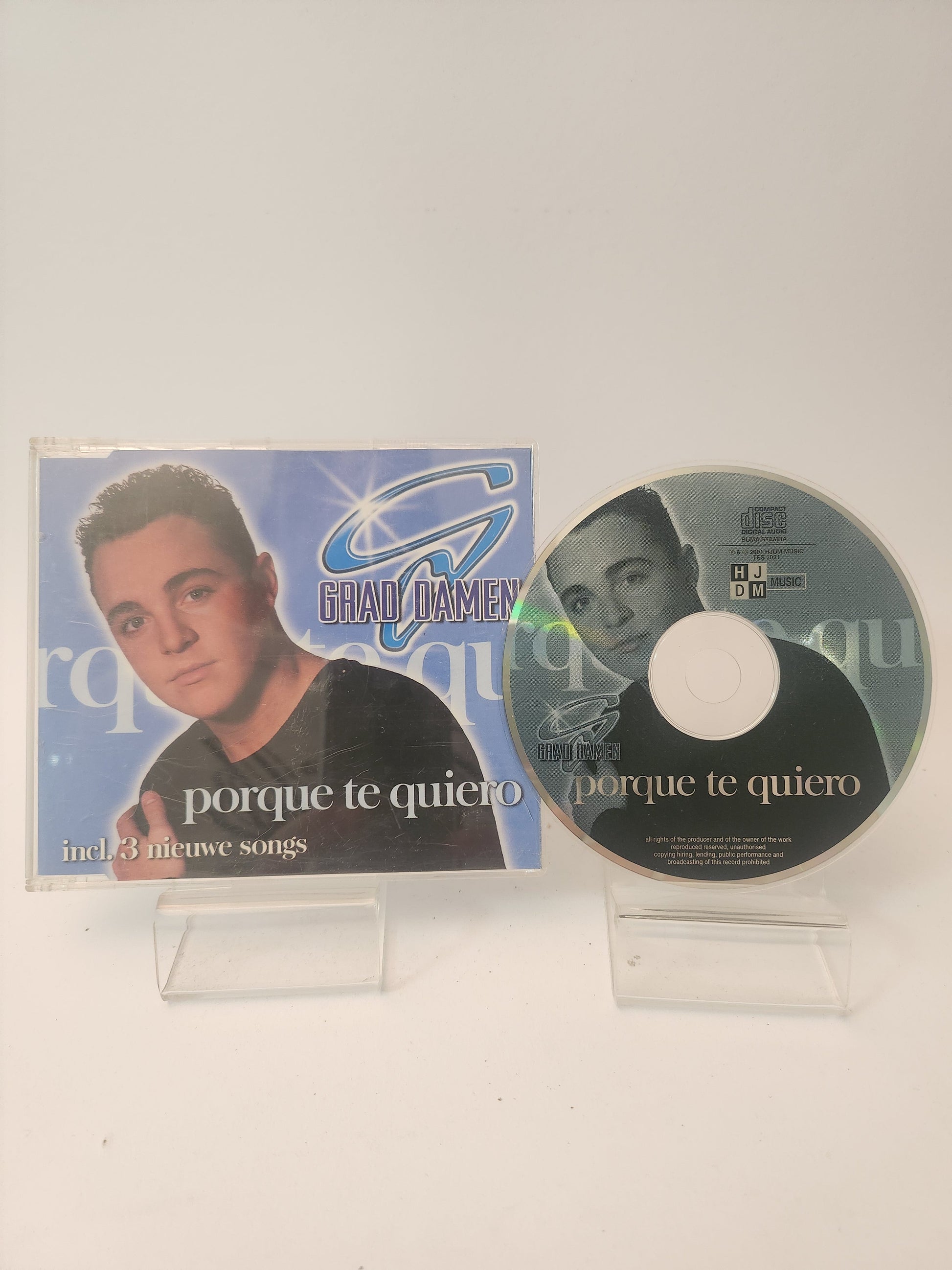 Grad Damen: Porque te Quiero CD Single - CD Single