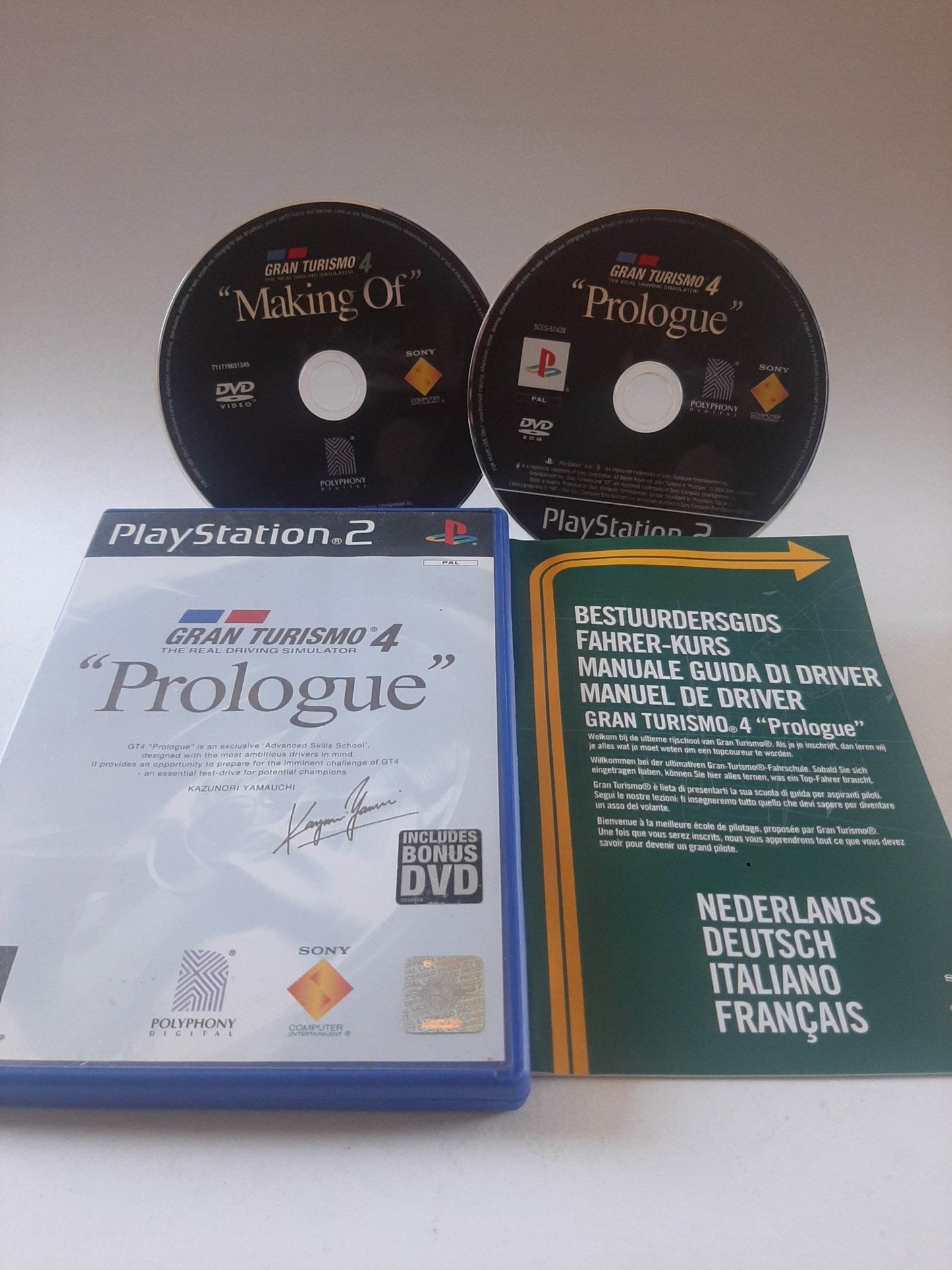 Gran Turismo 4 Prologue + the Making Off Playstation 2 - Feniks Gameshop