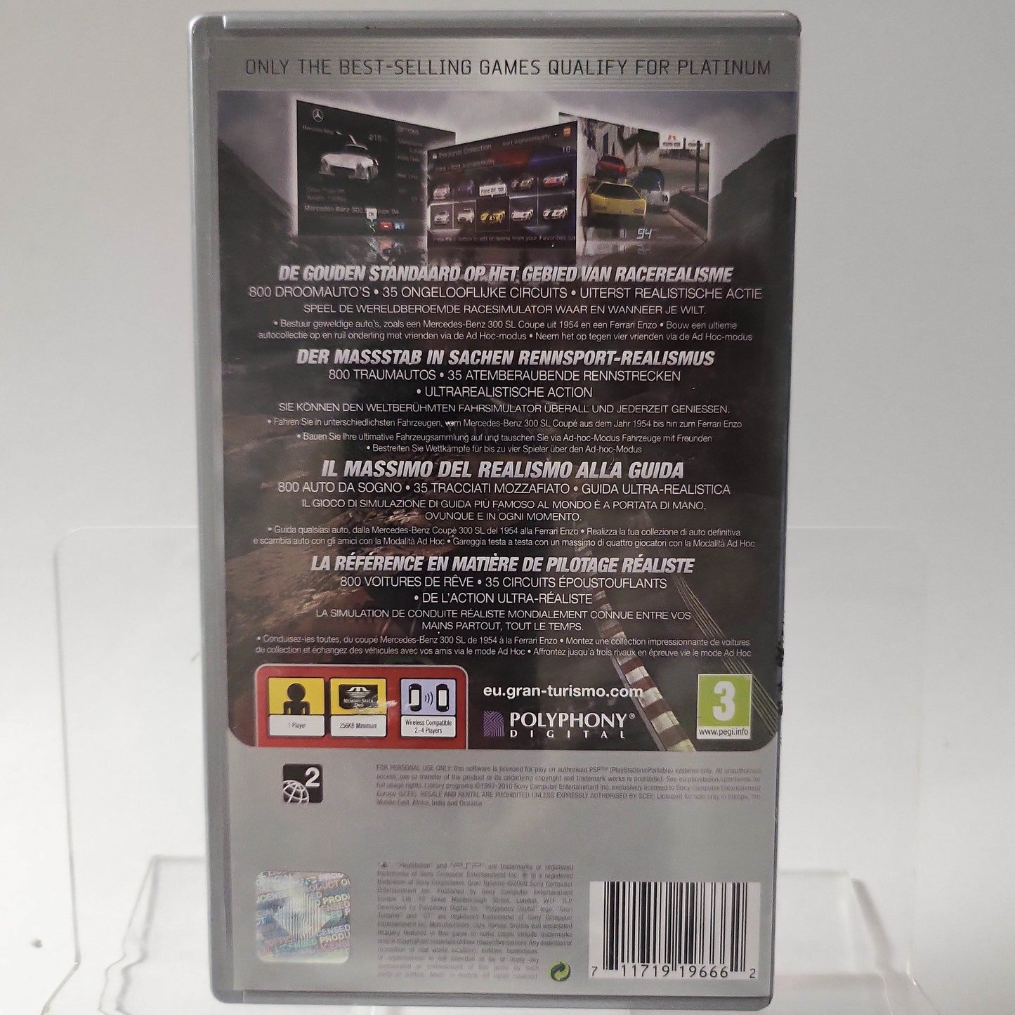 Gran Turismo Platinum Edition Playstation Portable - Feniks Gameshop