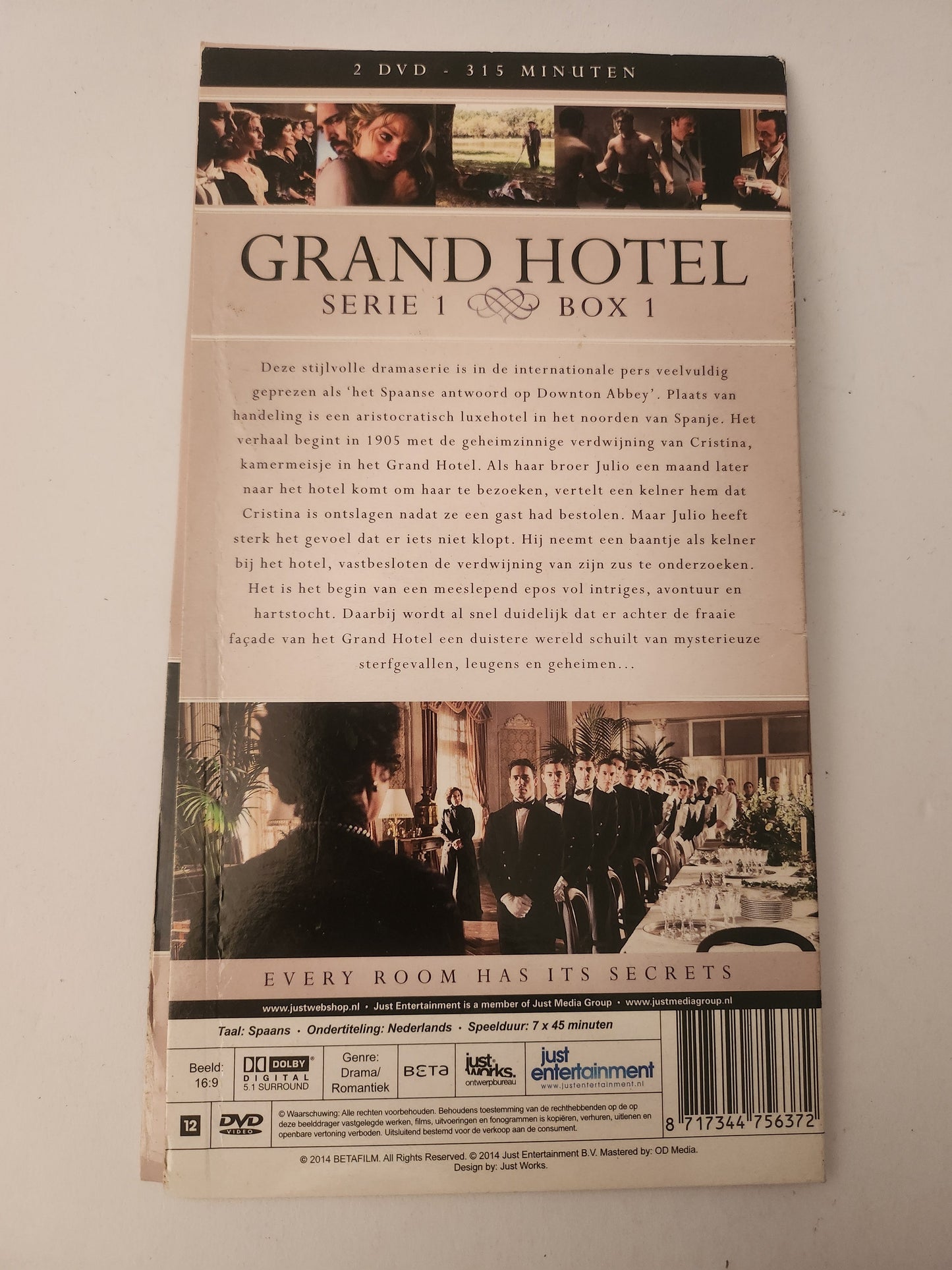 Grand Hotel Serie 1 Box 1 Dvd - Dvd Volwassenen