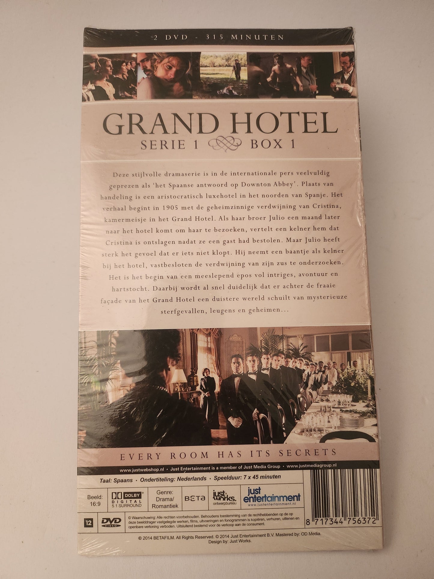 Grand Hotel: Serie 1 Box 1 geseald Dvd - Dvd Volwassenen