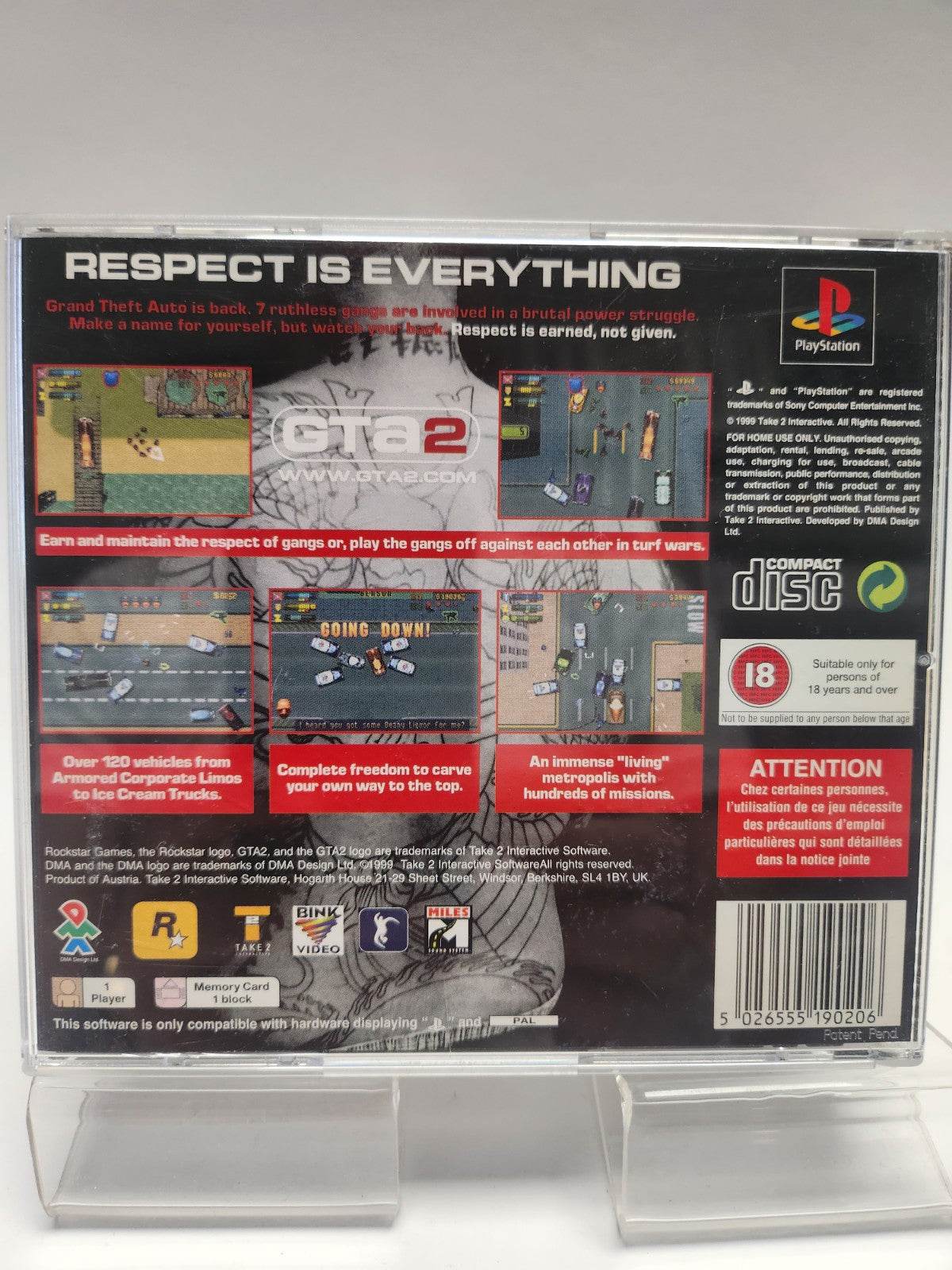 Grand Theft Auto 2 (GTA2) PlayStation 1 - Feniks Gameshop