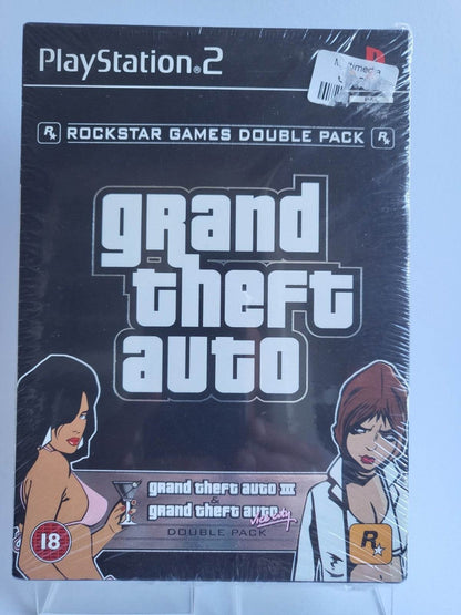 Grand Theft Auto Double Pack reseald Playstation 2 - Feniks Gameshop