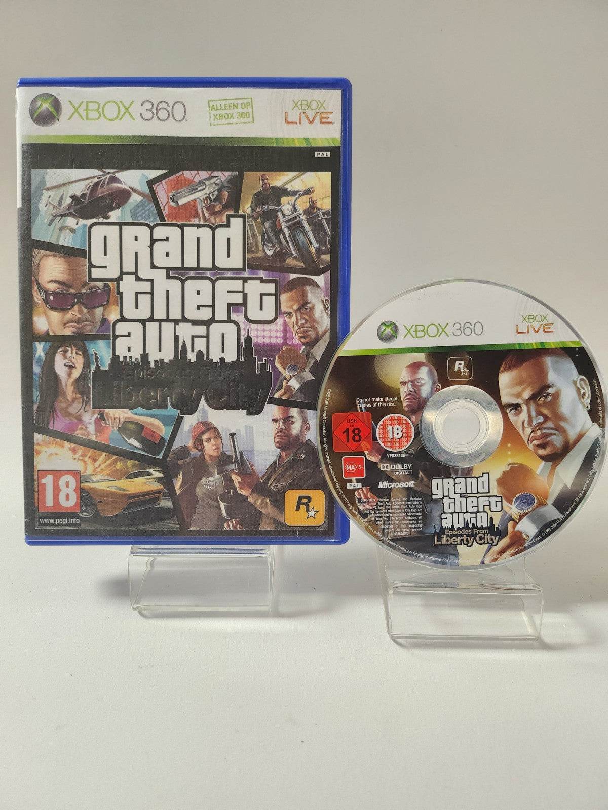 Grand Theft Auto Episodes From Liberty City (Copy Cover) Xbox 360 - Feniks Gameshop