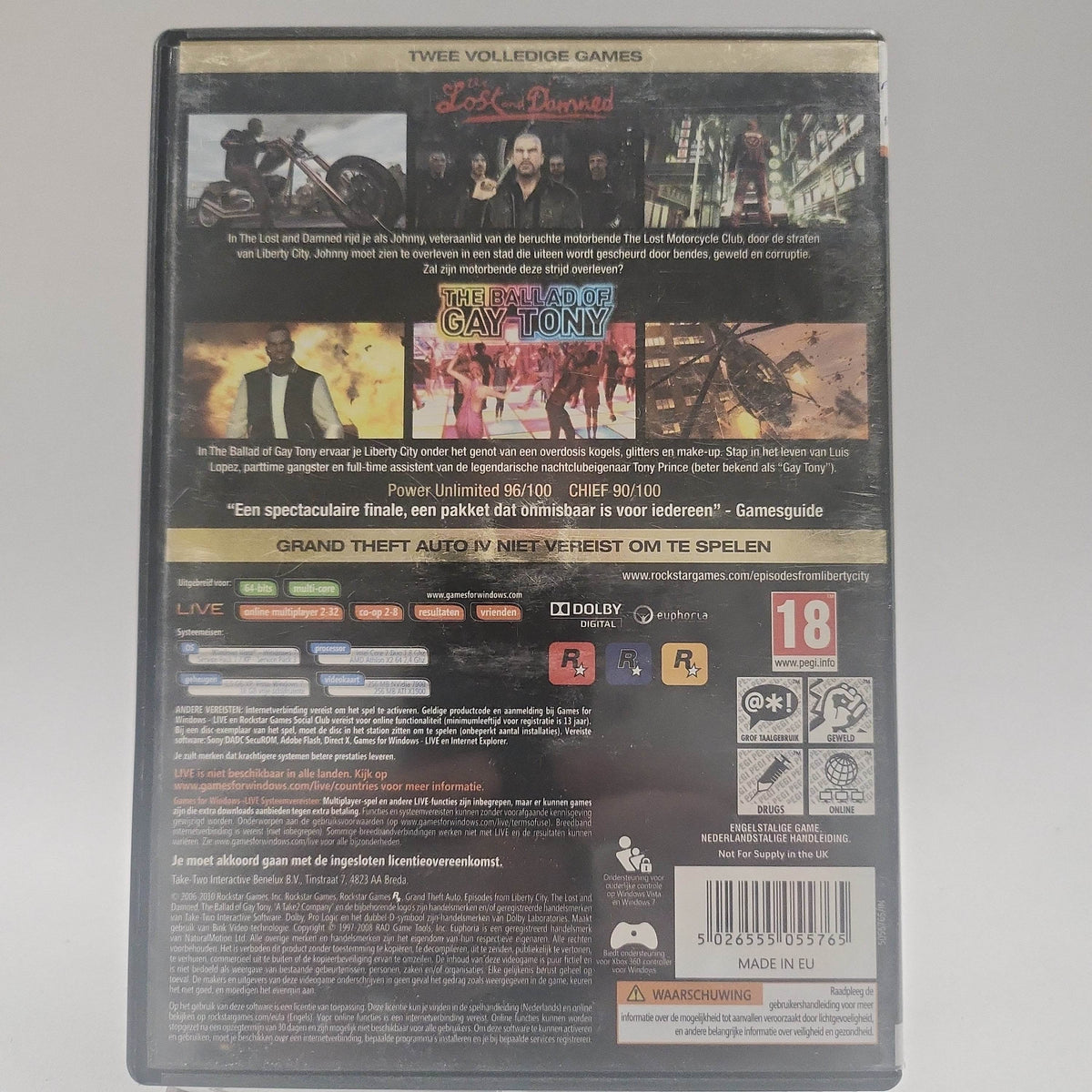 Grand Theft Auto Episodes From Liberty City PC - Feniks Gameshop