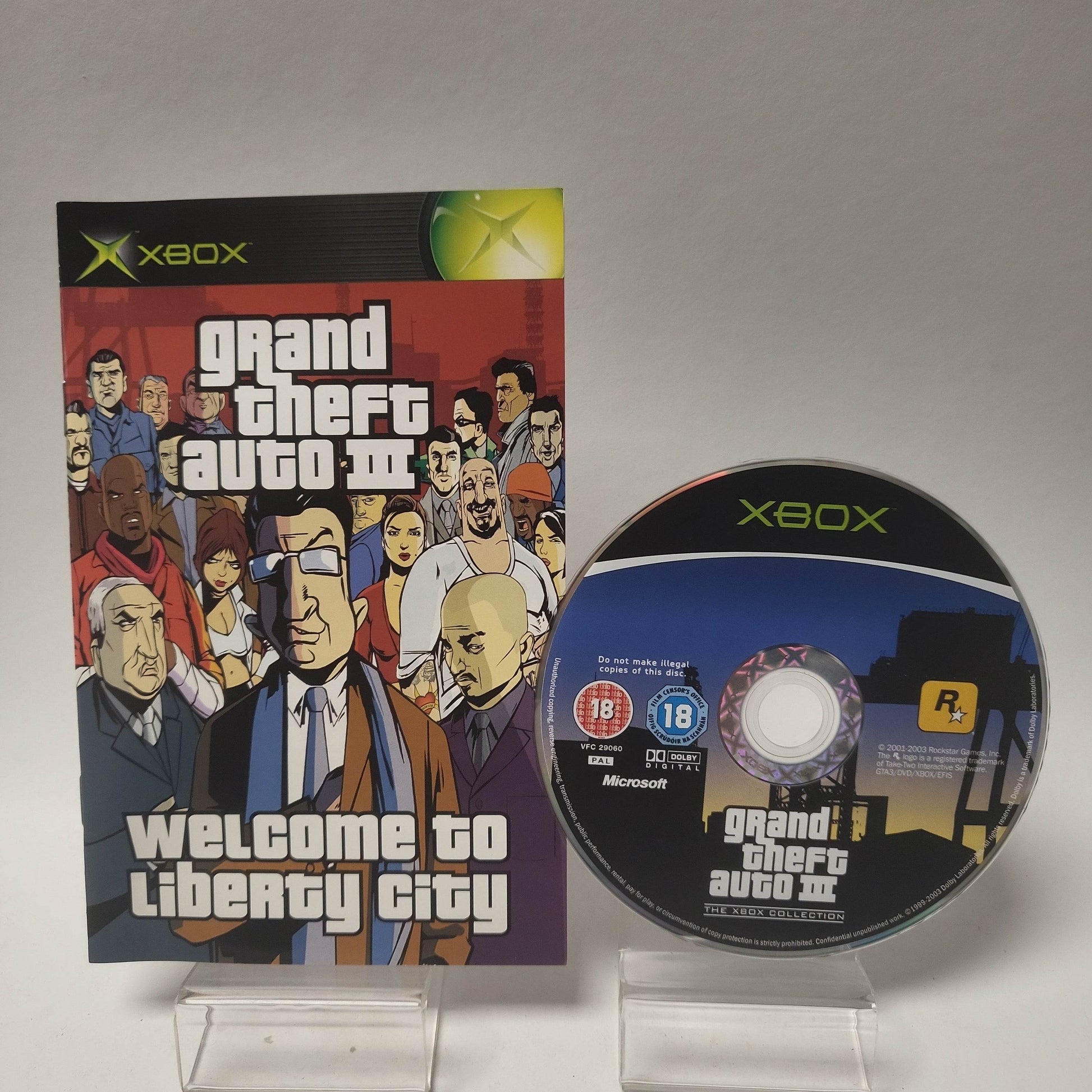 Grand Theft Auto III Collection (No Map) Xbox Original - Feniks Gameshop