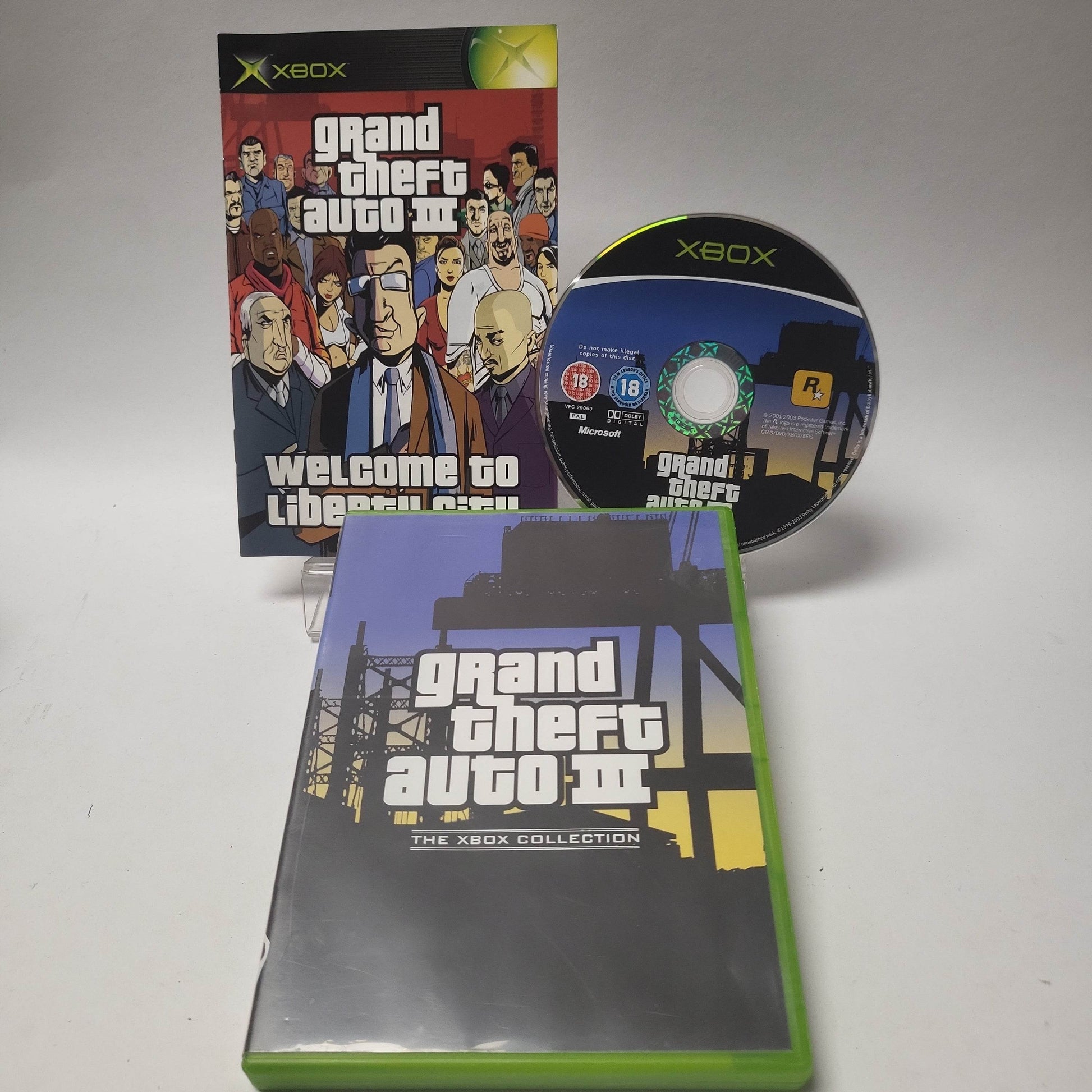 Grand Theft Auto III Collection (No Map) Xbox Original - Feniks Gameshop