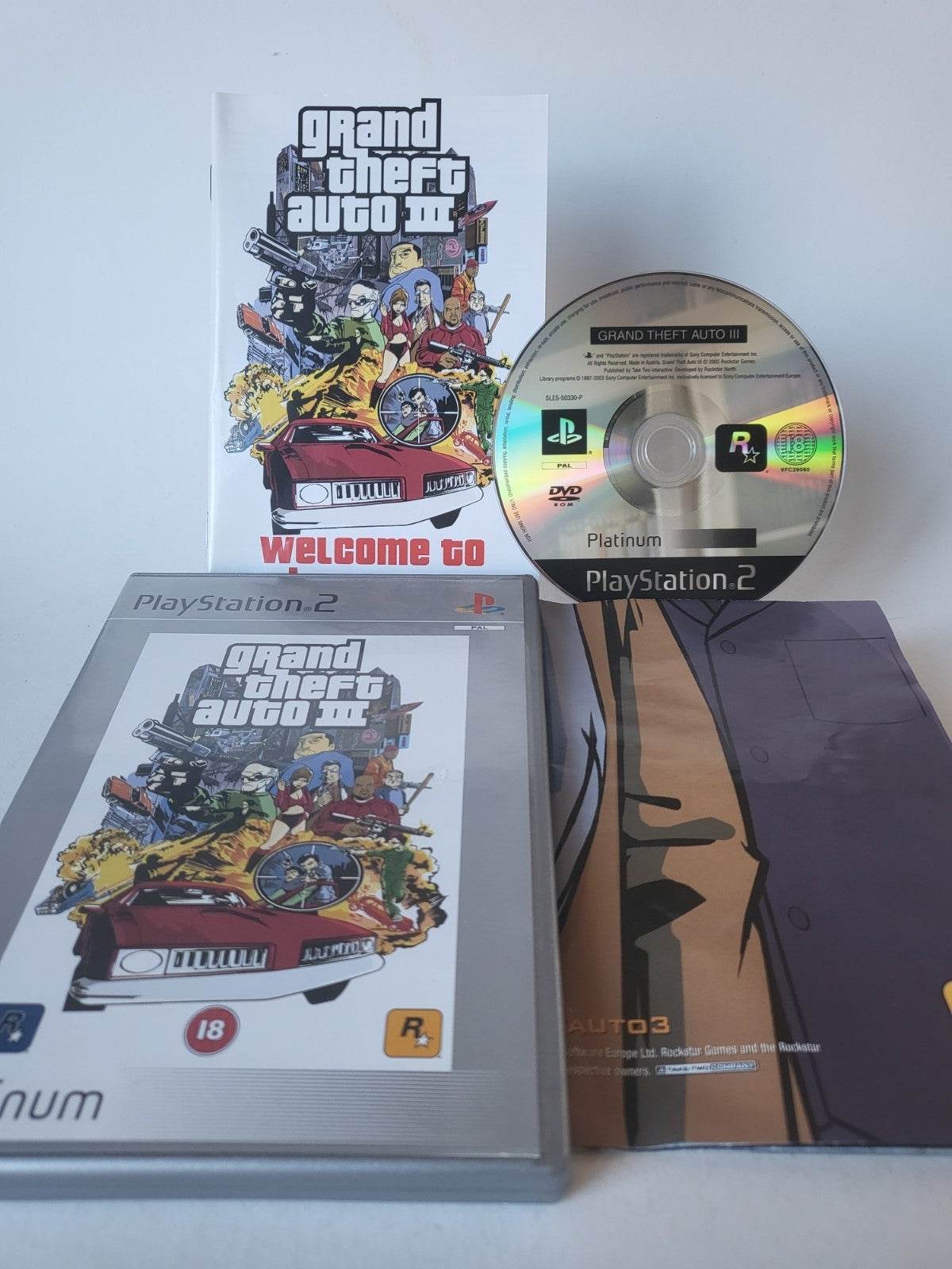 Grand Theft Auto III Platinum Playstation 2 - Feniks Gameshop