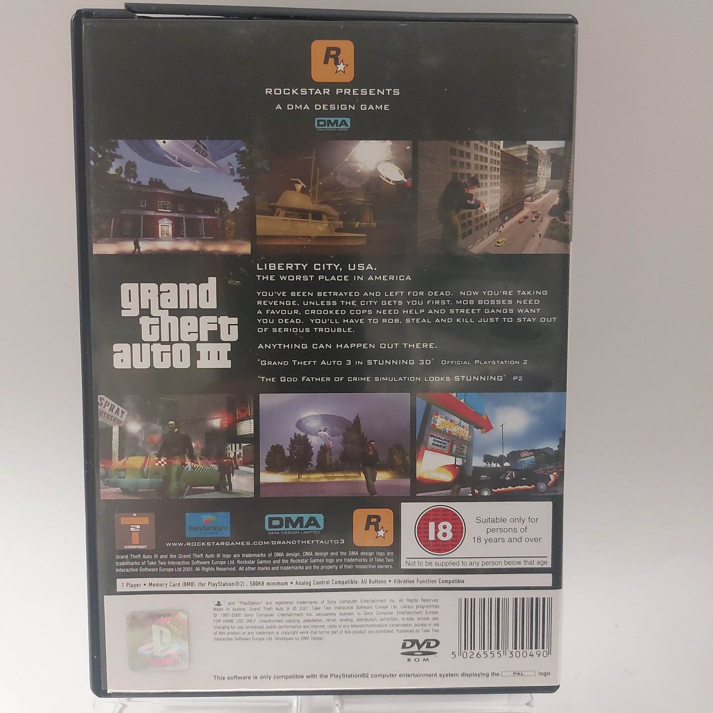 Grand Theft Auto III Playstation 2 - Feniks Gameshop