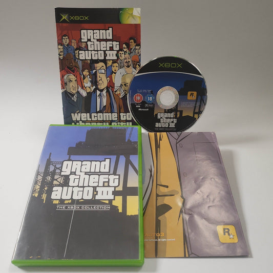 Grand Theft Auto III Xbox Original - Feniks Gameshop