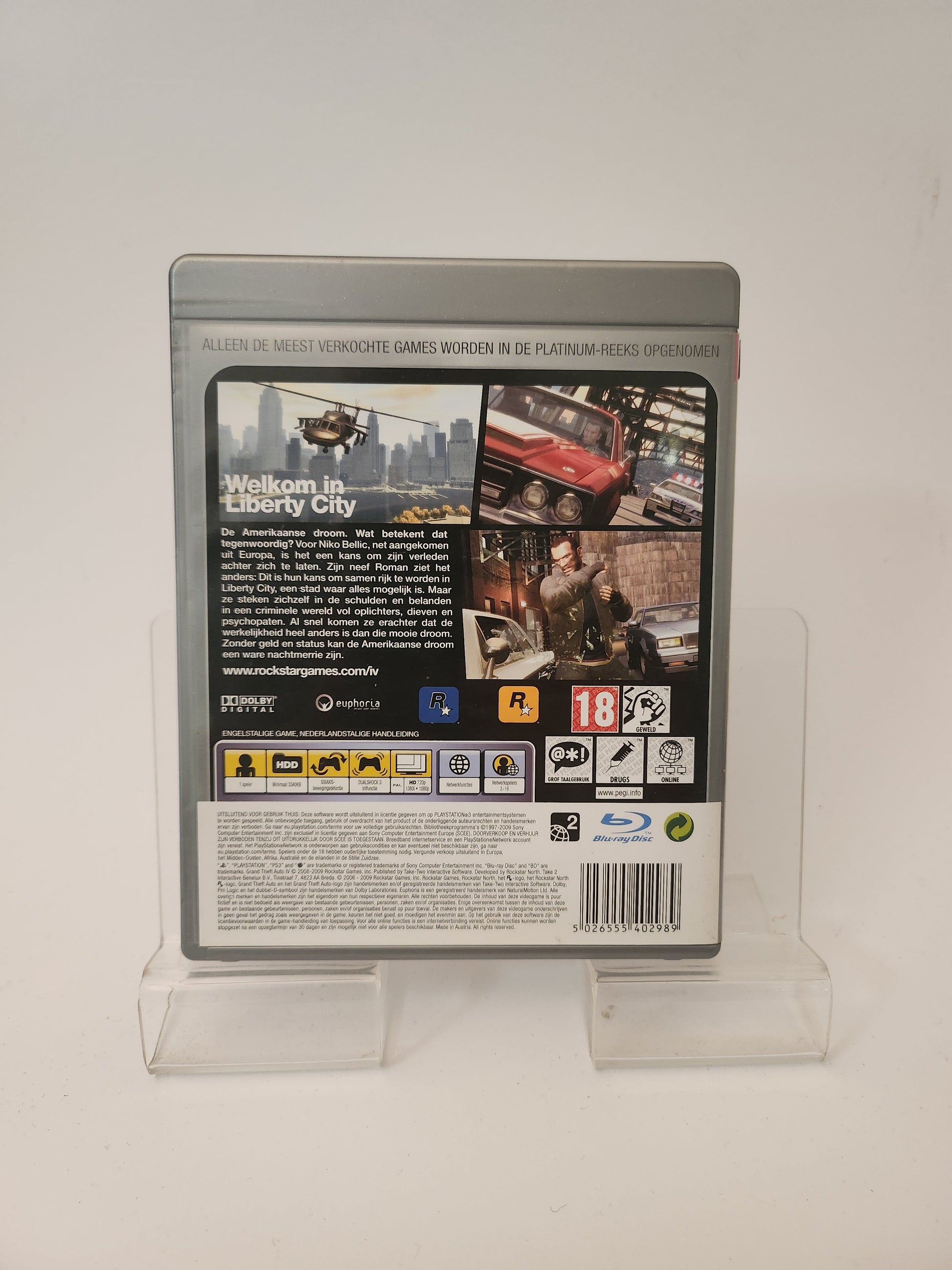 Grand Theft Auto IV Platinum Playstation 3 - playstation 3 Games