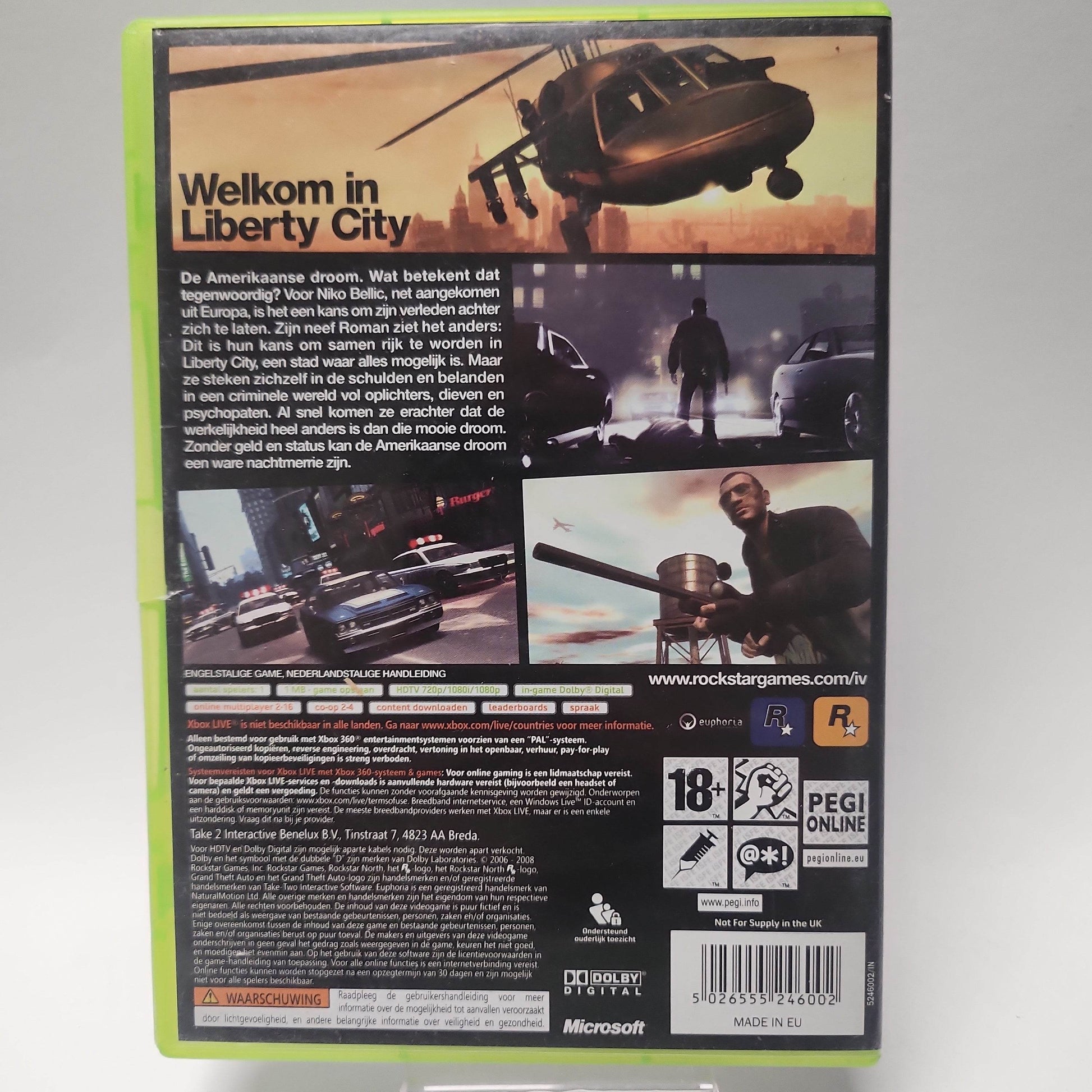 Grand theft auto IV Xbox 360 - Feniks Gameshop