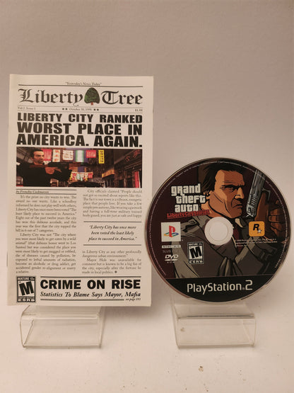 Grand Theft Auto Liberty City Stories NTSC Playstation 2 - Playstation 2 Games