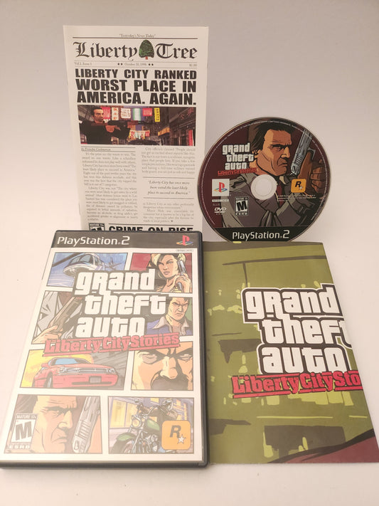 Grand Theft Auto Liberty City Stories NTSC Playstation 2 - Playstation 2 Games