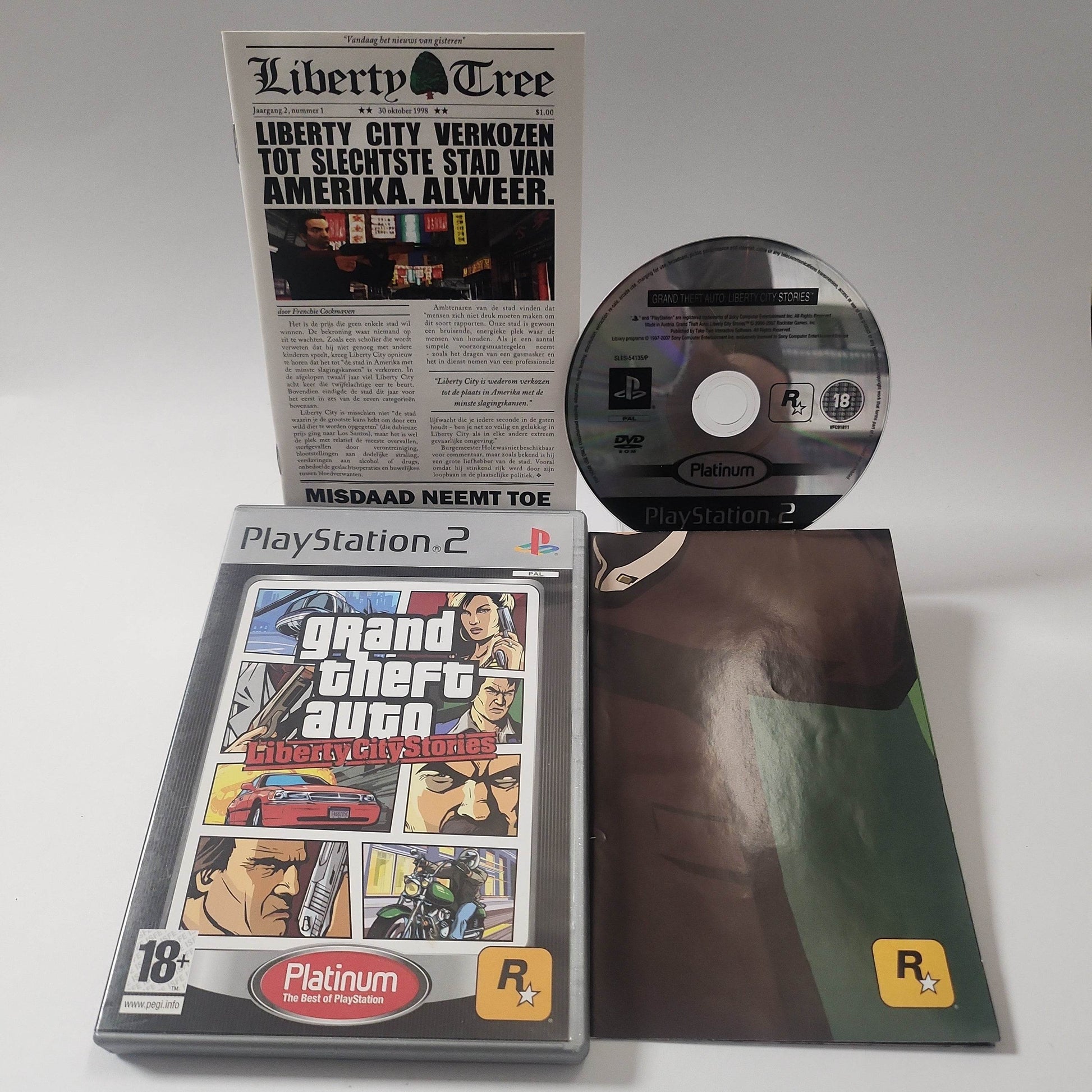 Grand Theft Auto: Liberty City Stories Platinum Ps2 - Feniks Gameshop