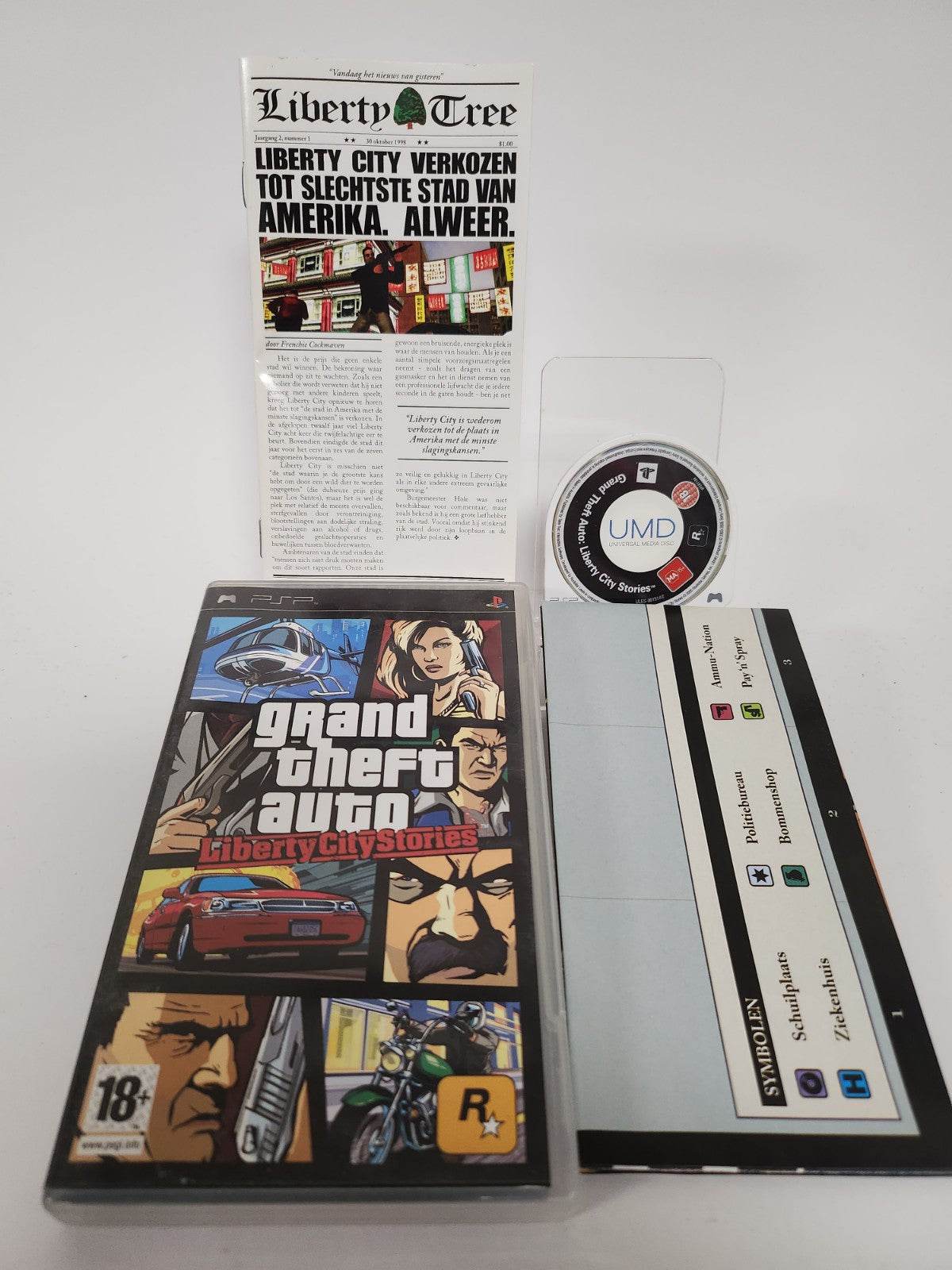 Grand Theft Auto Liberty City Stories Playstation Portable - Feniks Gameshop