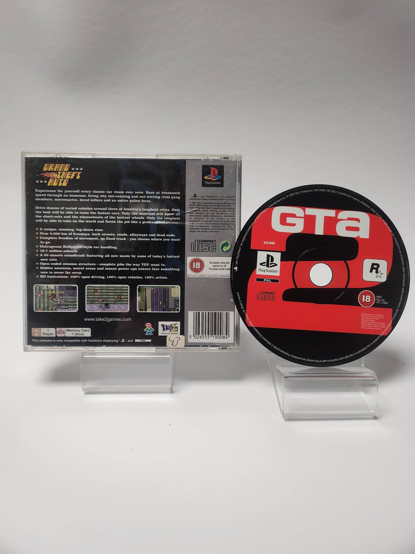 Grand Theft Auto (No Book, No Frontcover, Bad Case) Playstation 1 - Feniks Gameshop