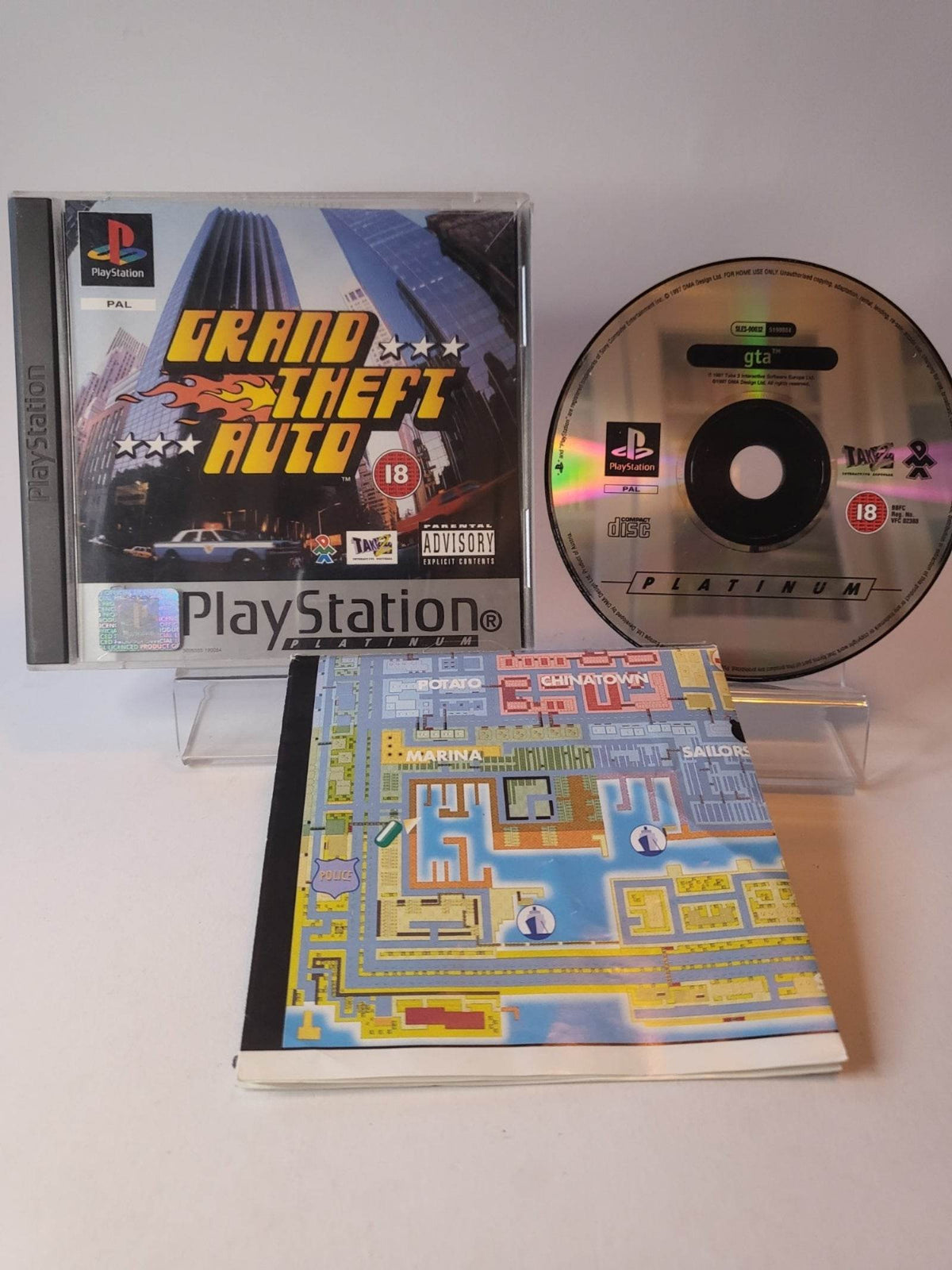 Grand Theft Auto Platinum Playstation 1 - Feniks Gameshop