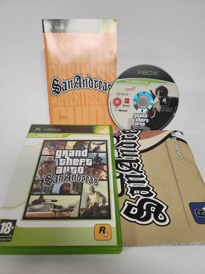 Grand Theft Auto San Andreas Classics Xbox Original - Feniks Gameshop