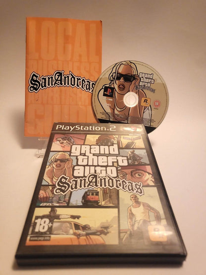 Grand Theft Auto San Andreas (No Map) Playstation 2 - Feniks Gameshop