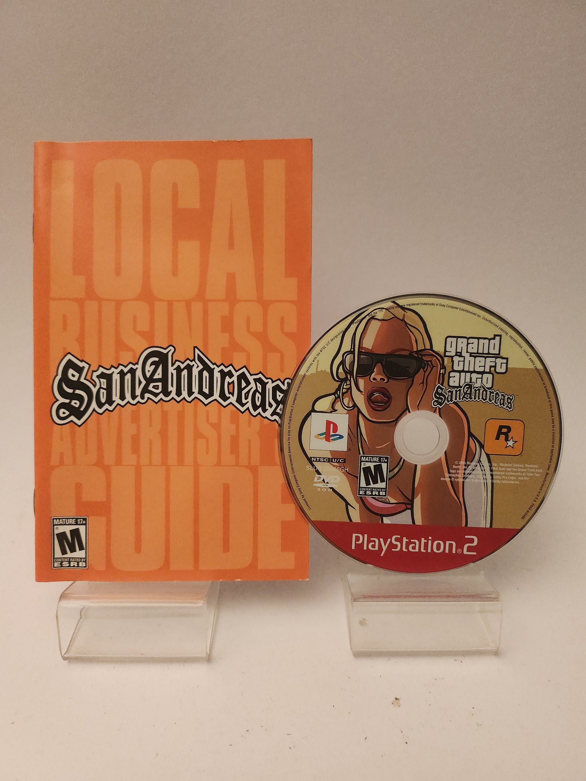 Grand Theft Auto San Andreas NTSC PlayStation 2 - Playstation 2 Games