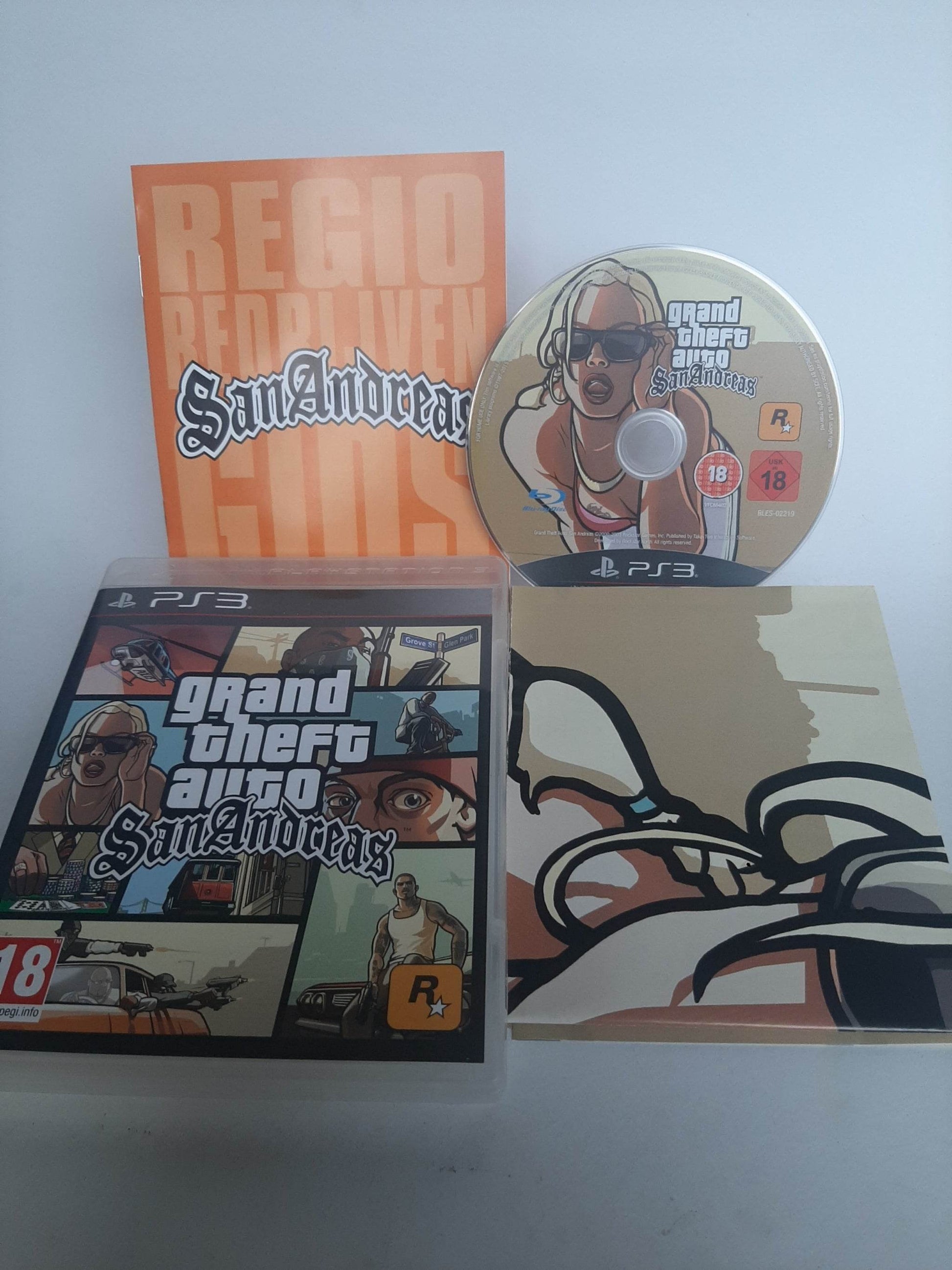 Grand Theft Auto San Andreas Playstation 3 - Feniks Gameshop