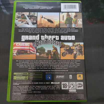 Grand Theft Auto San Andreas Xbox Original - Feniks Gameshop