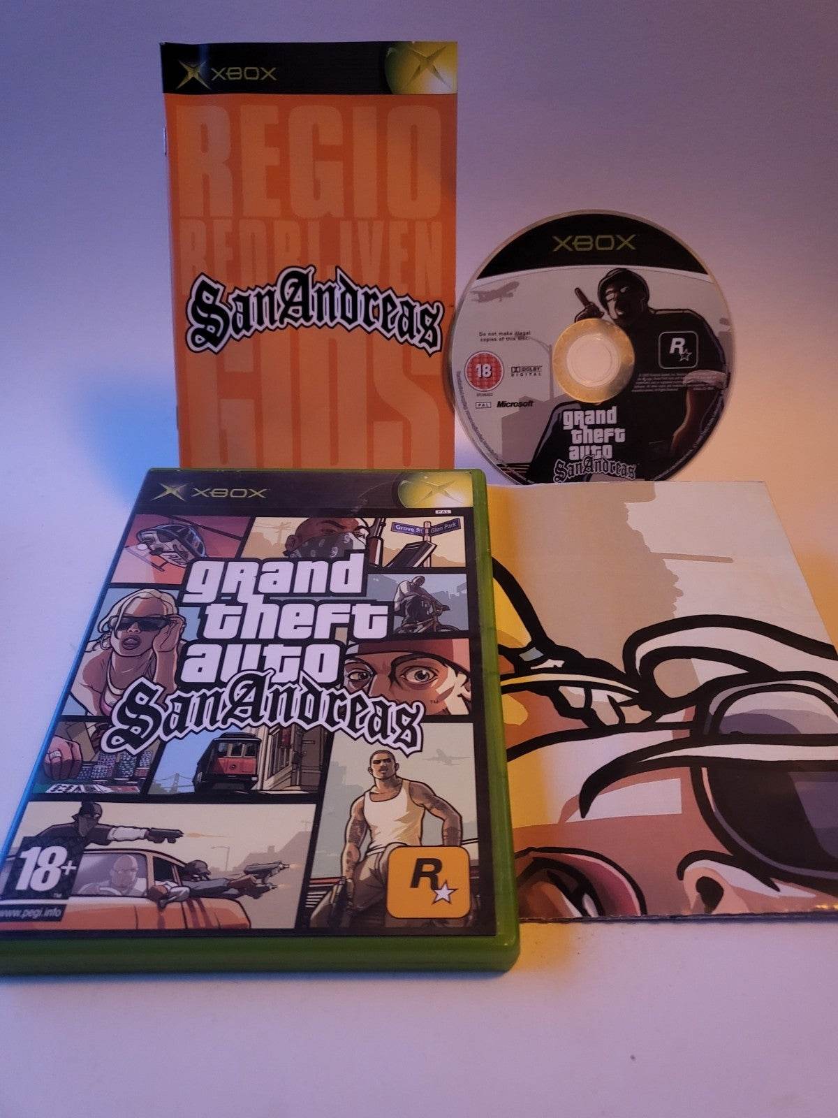 Grand Theft Auto San Andreas Xbox Original - Feniks Gameshop