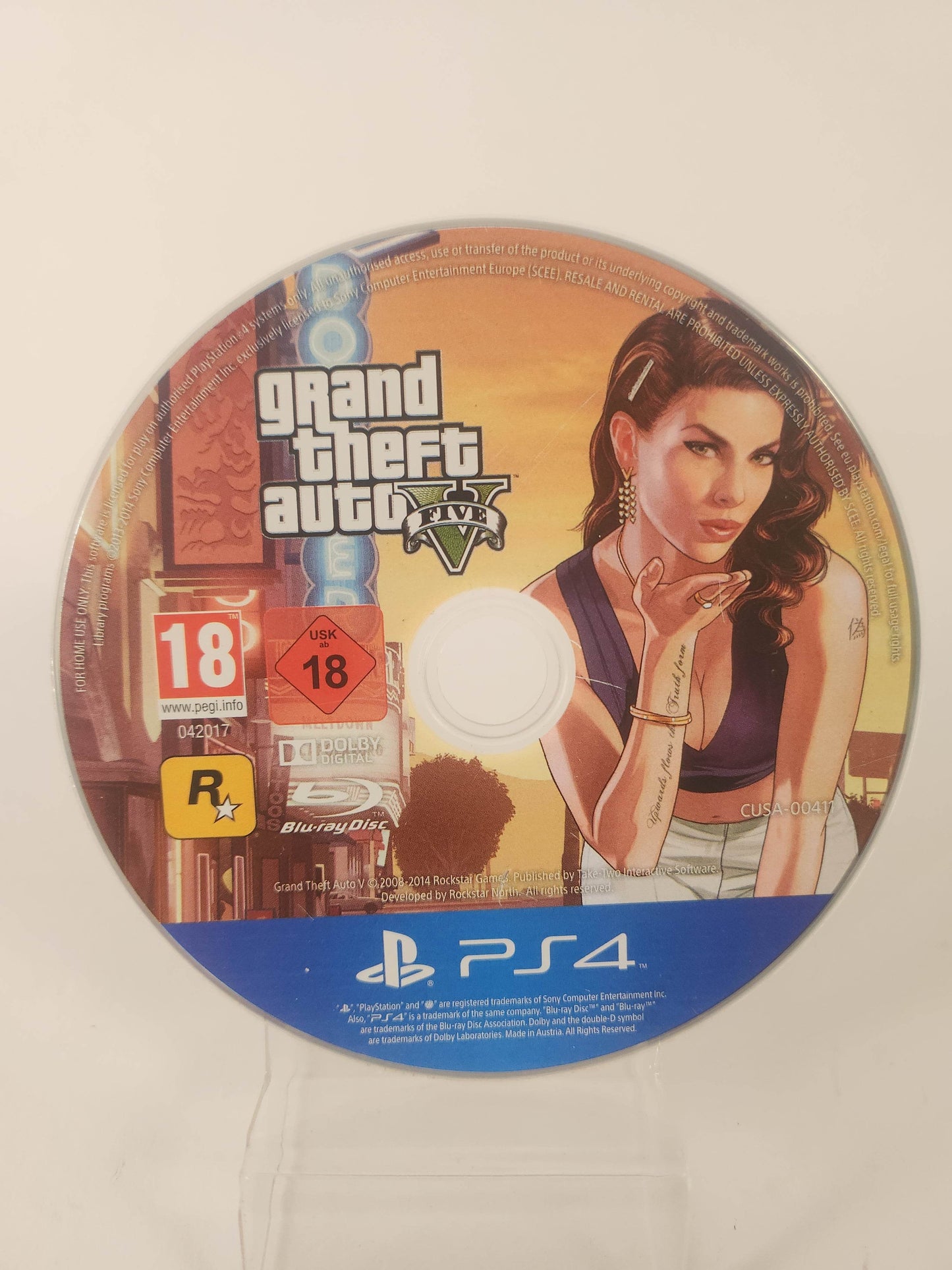 Grand Theft Auto V (Disc Only) PlayStation 4 - Feniks Gameshop